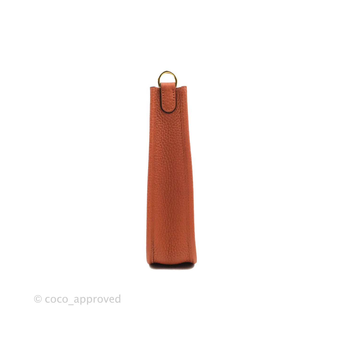 Hermès Mini Evelyne 16 Brick Clemence Gold Hardware
