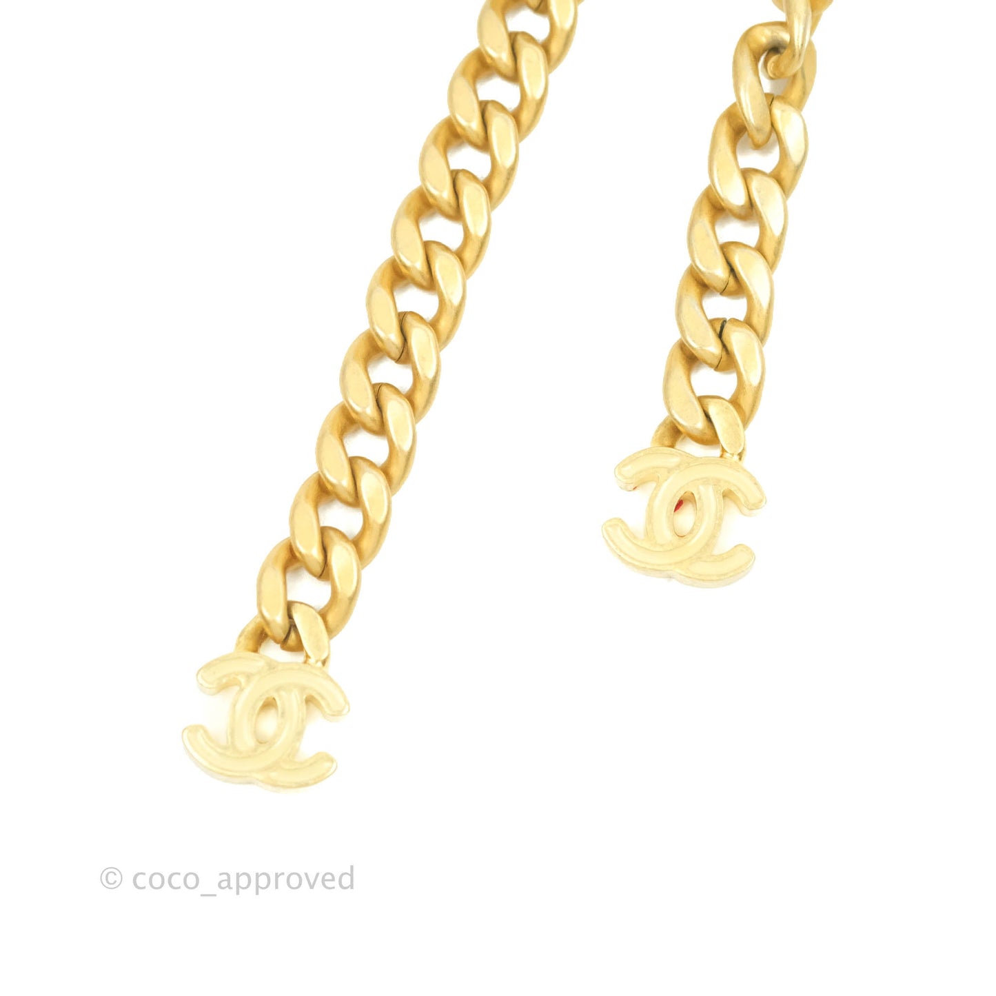 Chanel Enamel Quilted Pending CC Mini Square Flap Yellow Lambskin Aged Gold Hardware 22P