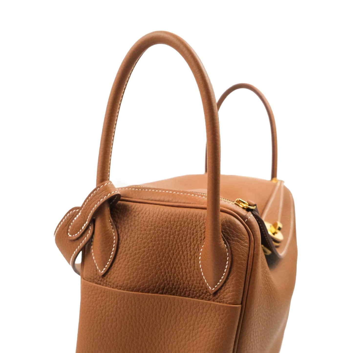 Hermès Lindy 26 Taurillon Clemence Gold Gold Hardware