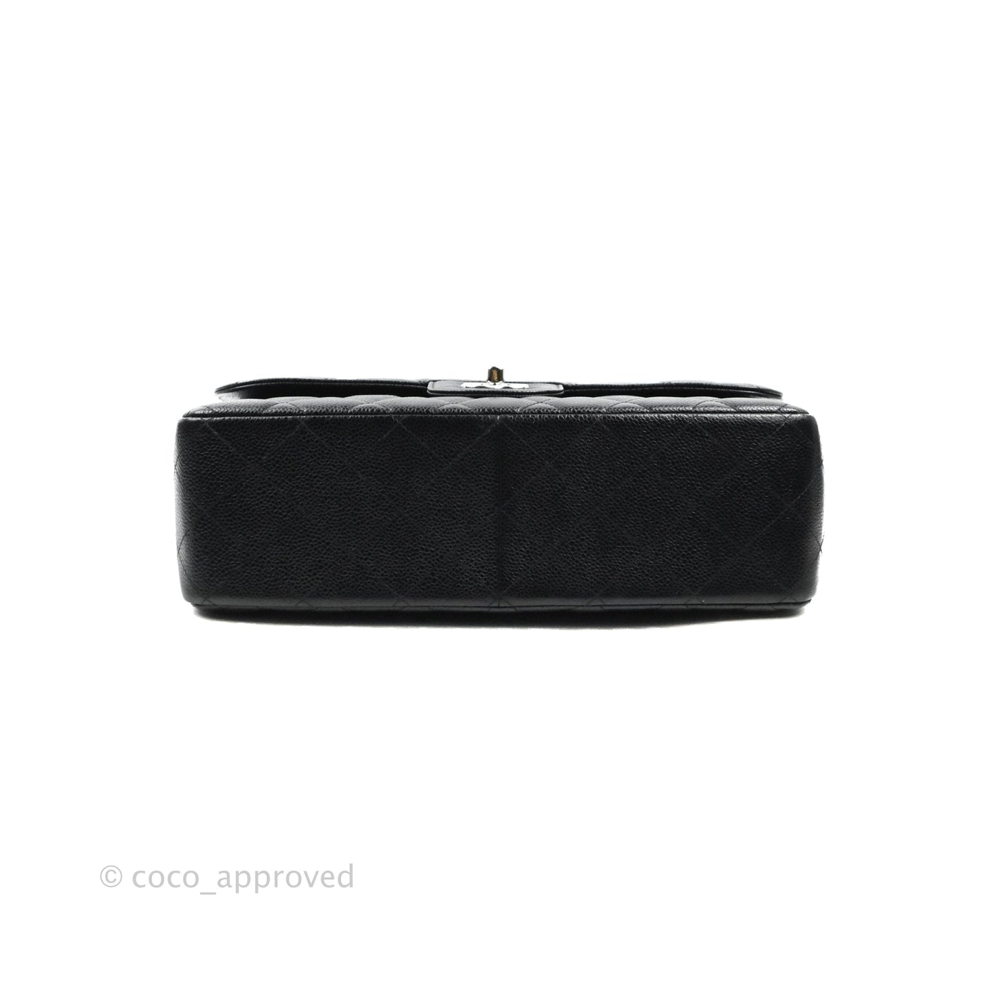 Chanel Jumbo Double Flap Black Caviar Silver Hardware⁣⁣