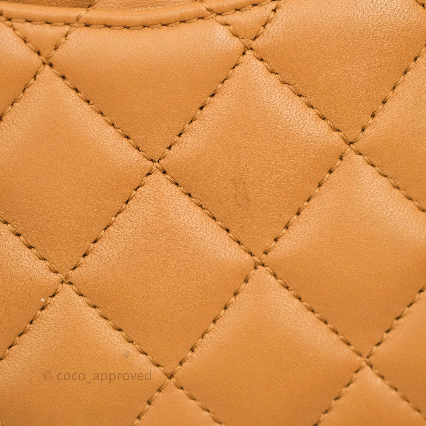Chanel Quilted Small Urban Spirit Backpack Caramel Dark Beige Calfskin Gold Hardware