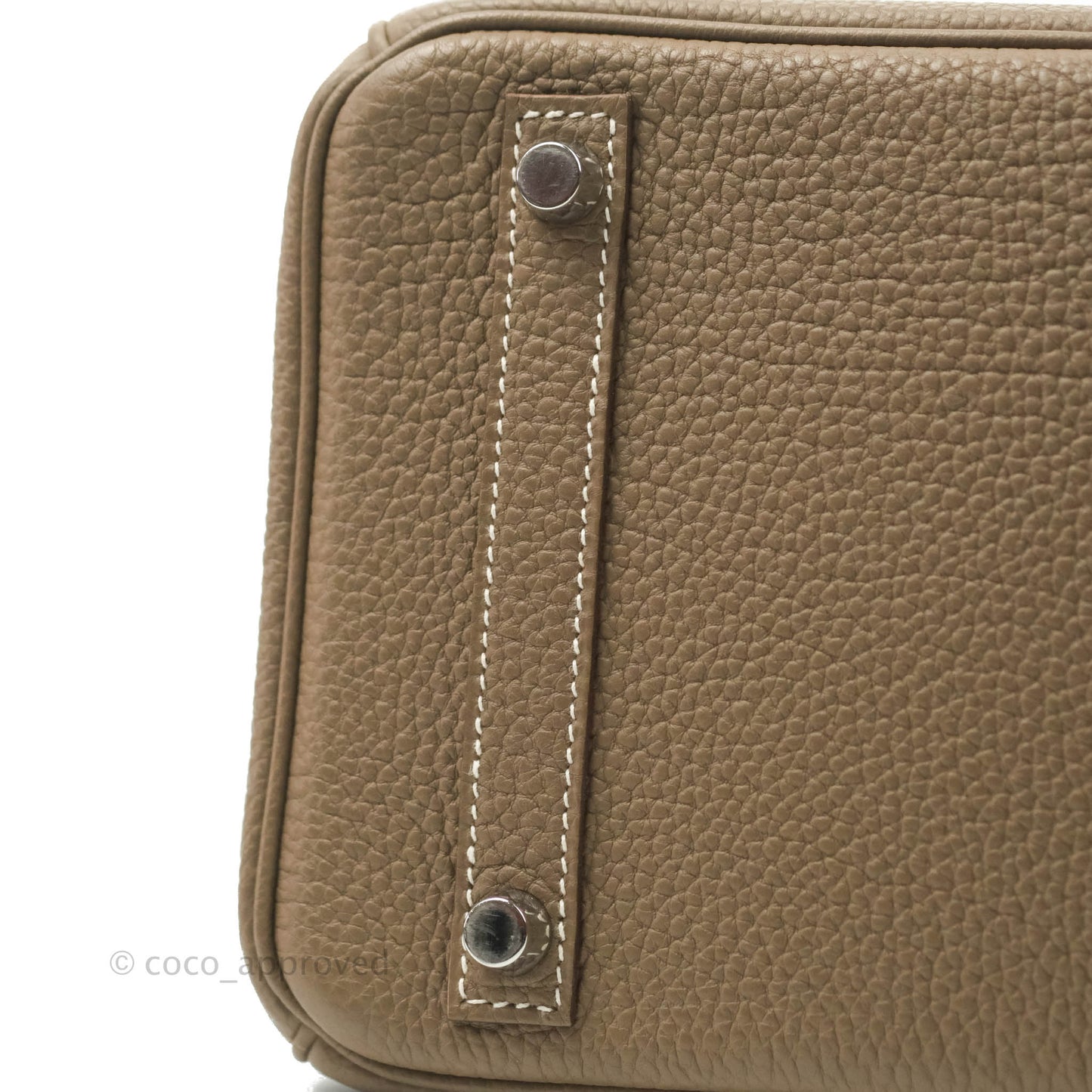 Hermès Birkin 30 Etoupe Togo Palladium Hardware
