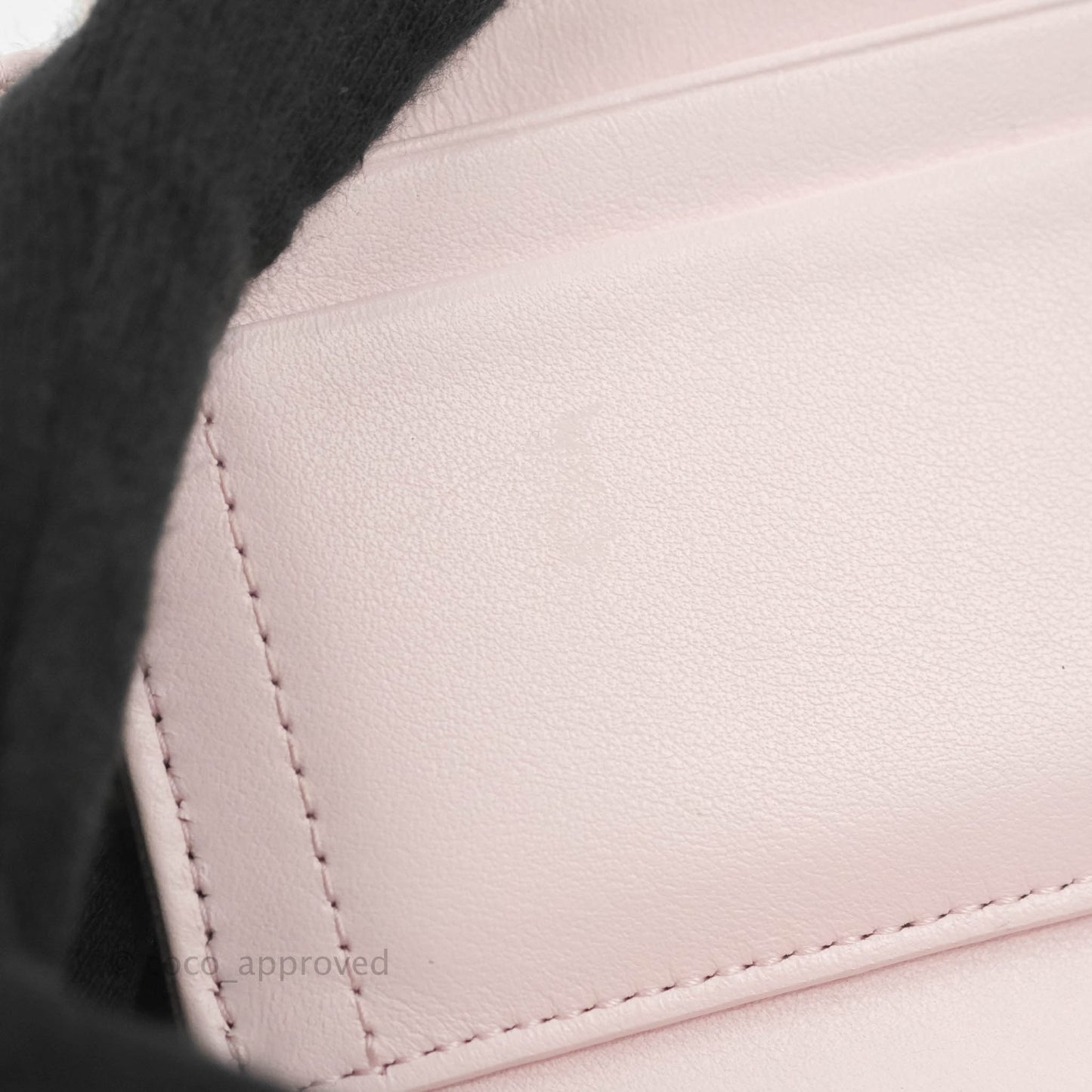 Chanel Folded Double Zip Coin Case Card Pink Caviar Gold Hardware