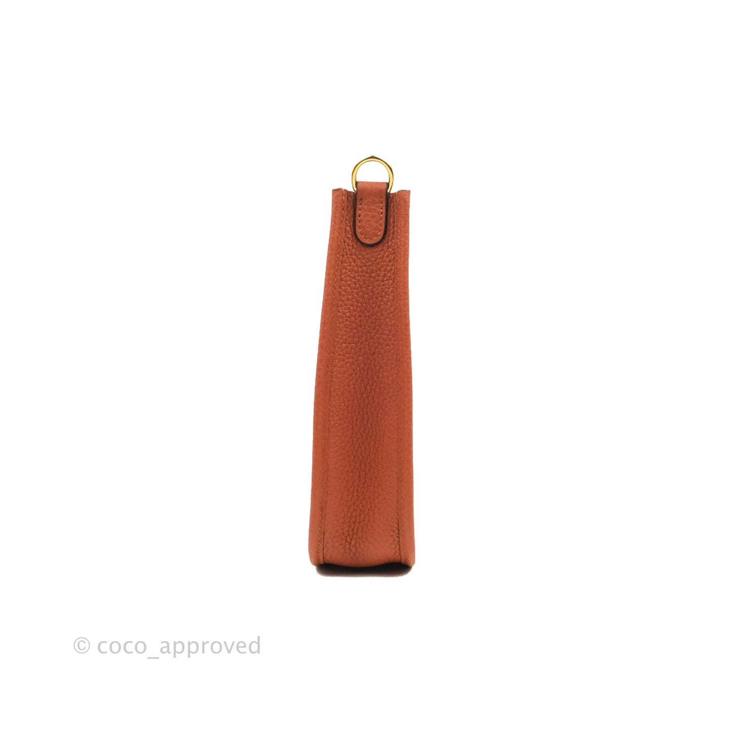 Hermès Mini Evelyne 16 Brick Clemence Gold Hardware