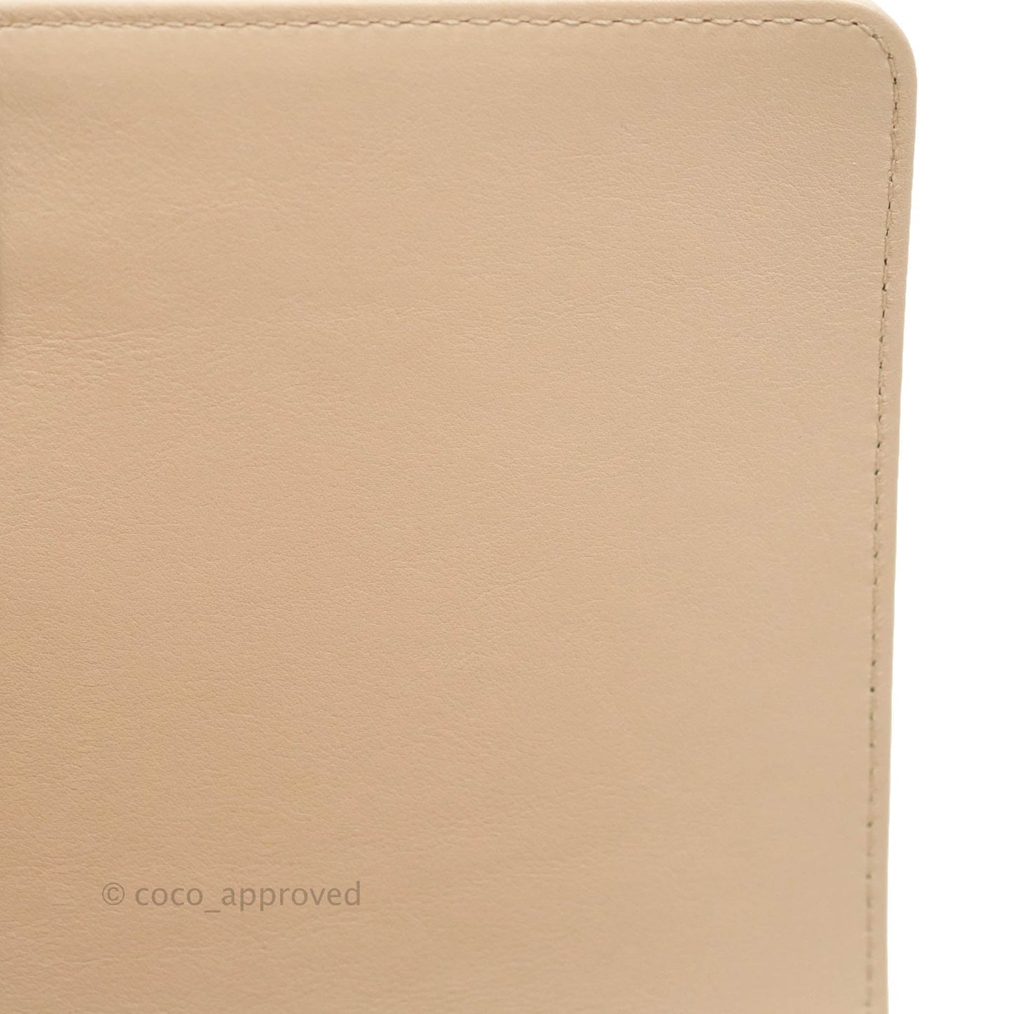 Chanel Chevron Medium Boy Light Pink Beige Calfskin Silver Hardware