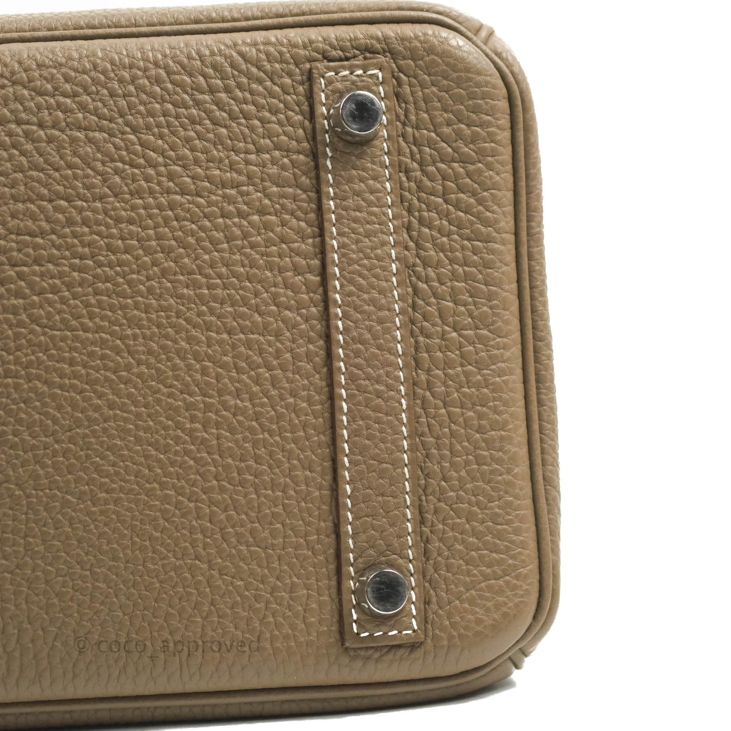 Hermès Birkin 30 Etoupe Togo Palladium Hardware