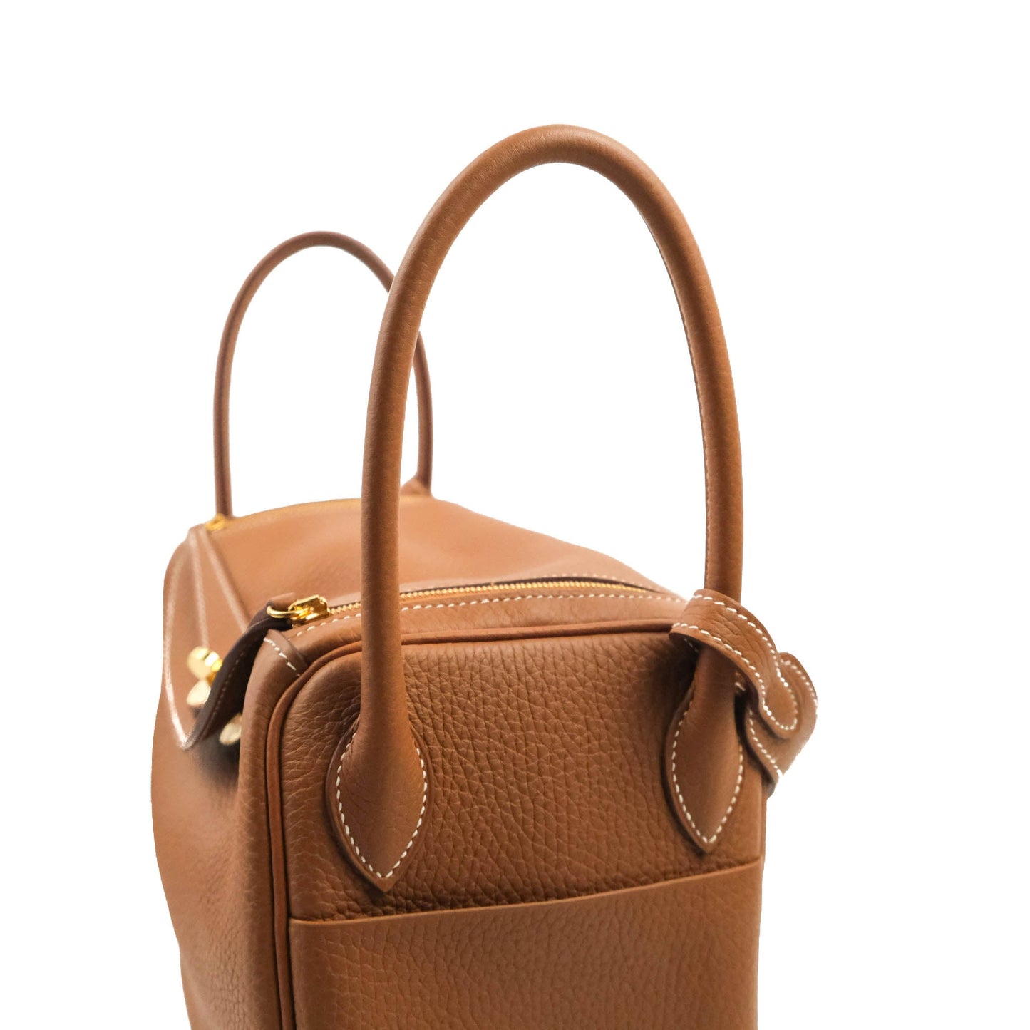 Hermès Lindy 26 Taurillon Clemence Gold Gold Hardware