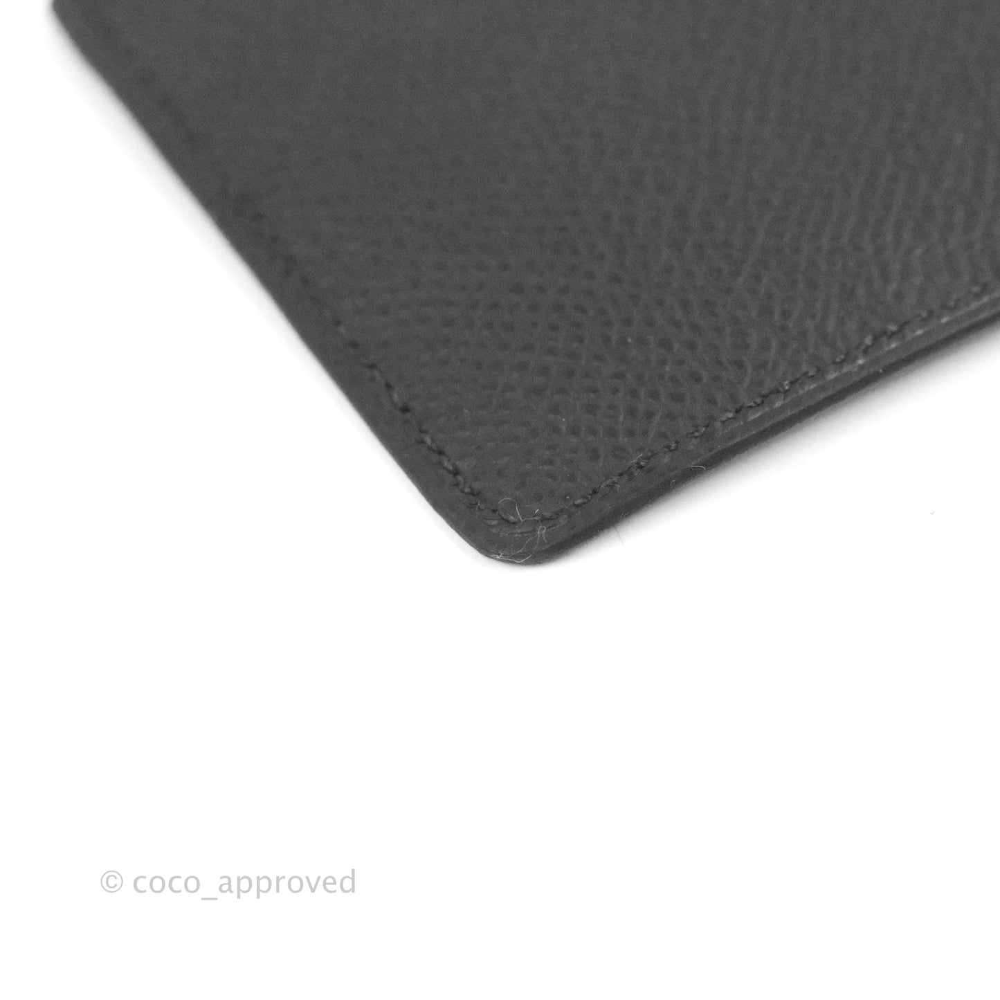 Hermès Constance Slim Wallet Black Epsom Rose Gold Hardware