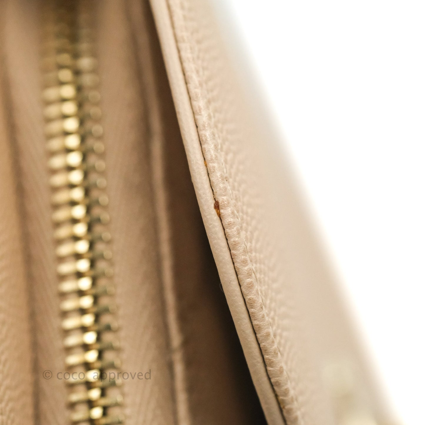 Chanel Quilted Medium Business Affinity Flap Light Beige Caviar Gold Hardware