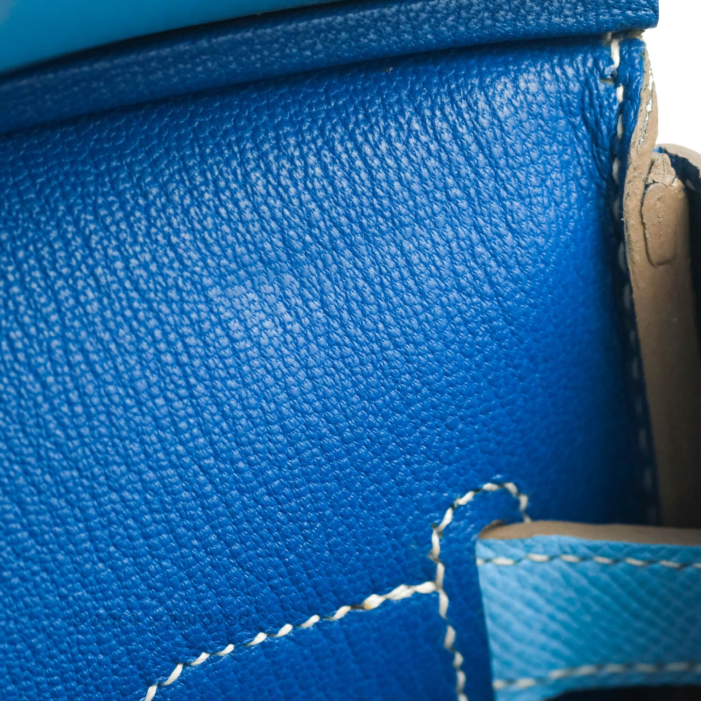 Hermès Birkin 35 Limited Edition Celeste & Mykonos Candy Epsom Palladium Hardware