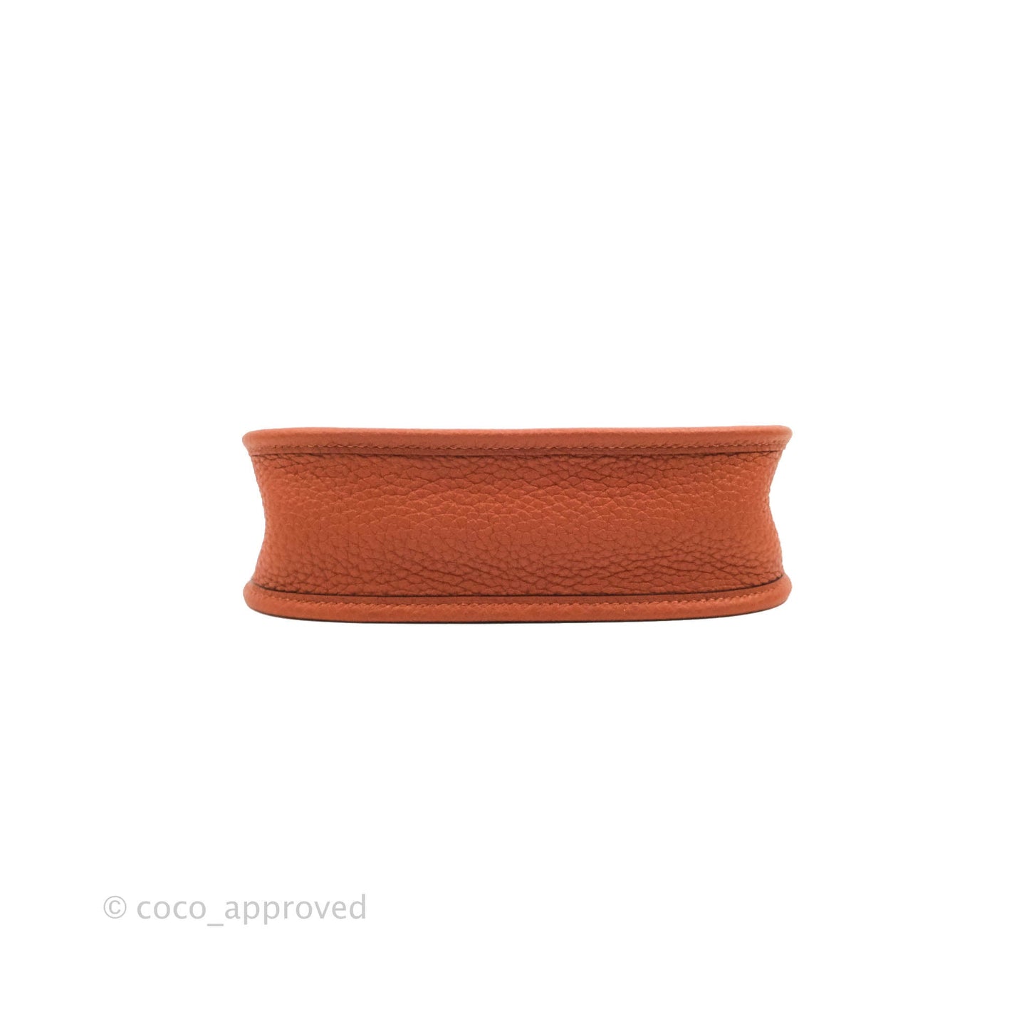 Hermès Mini Evelyne 16 Brick Clemence Gold Hardware