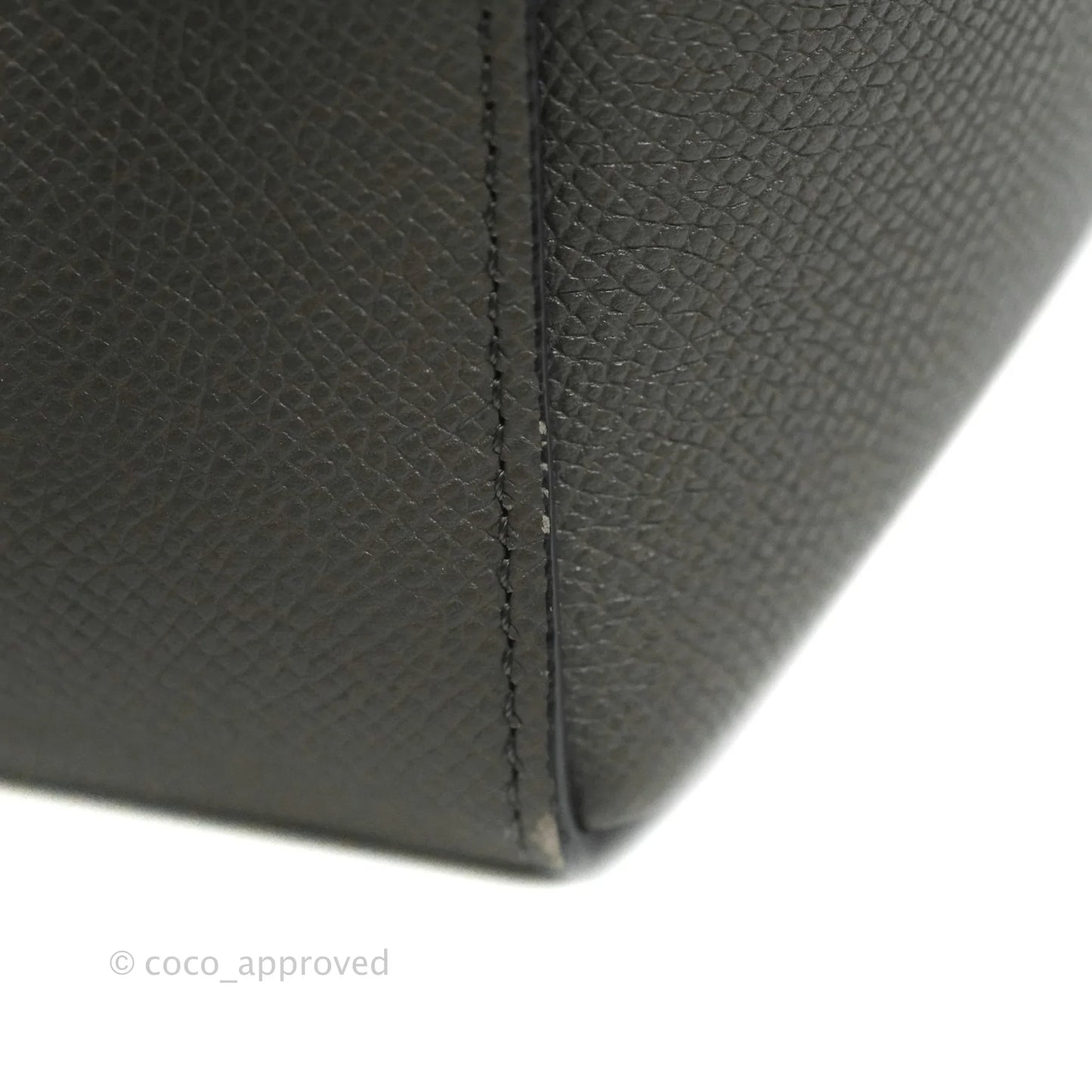 Celine Mini Belt Bag Grey Grained Calfskin Gold Hardware