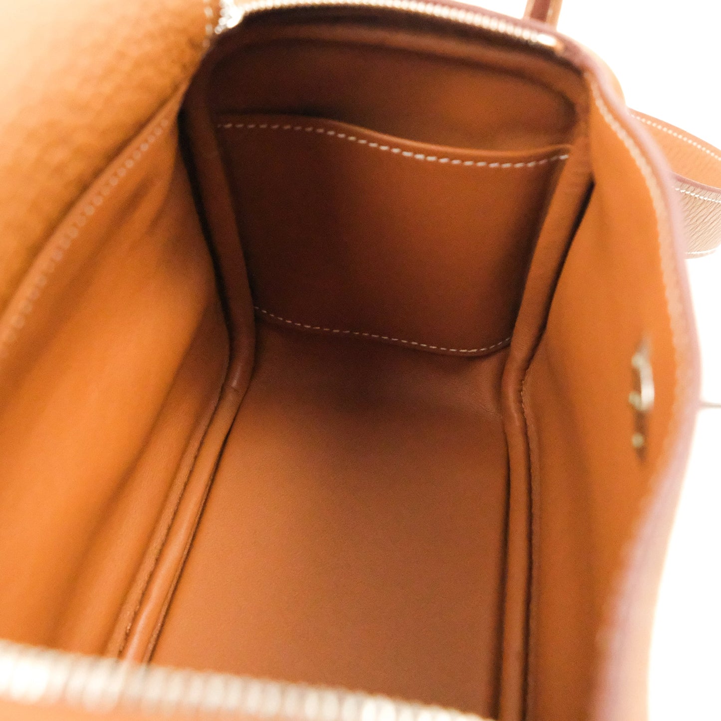Hermès Mini Lindy 20 Gold Clemence Silver Hardware