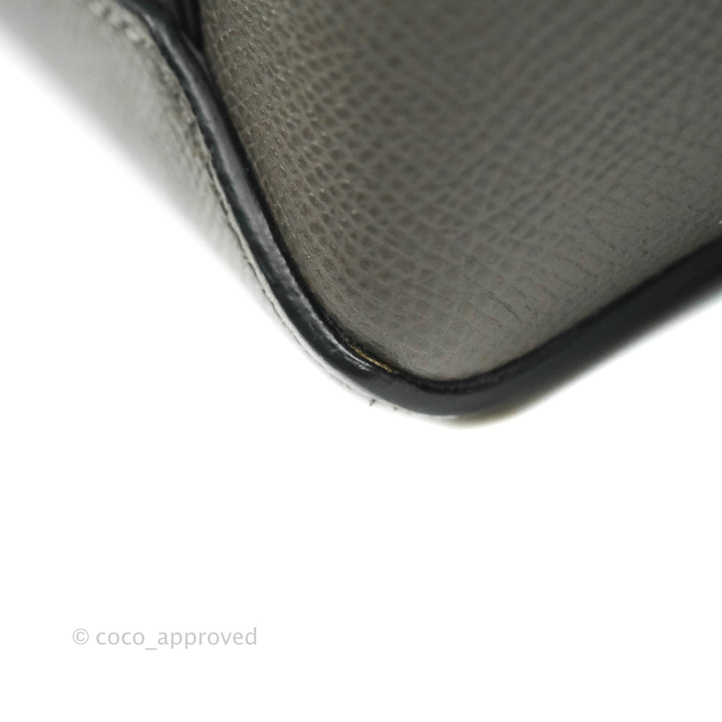 Celine Micro Belt Bag Grey Grained Calfskin Gold Hardware