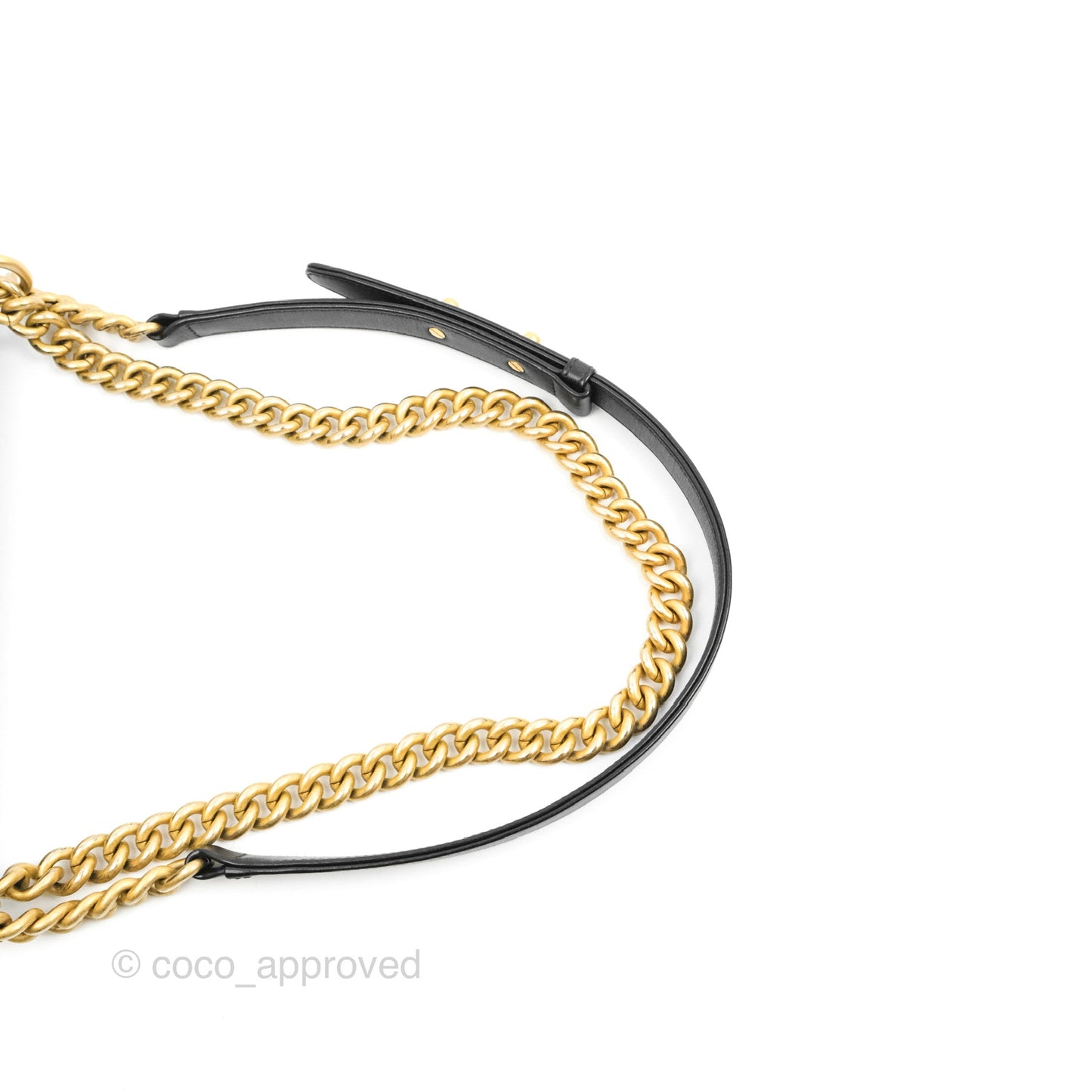 Chanel Chevron Medium Boy Black Calfskin Aged Gold Hardware