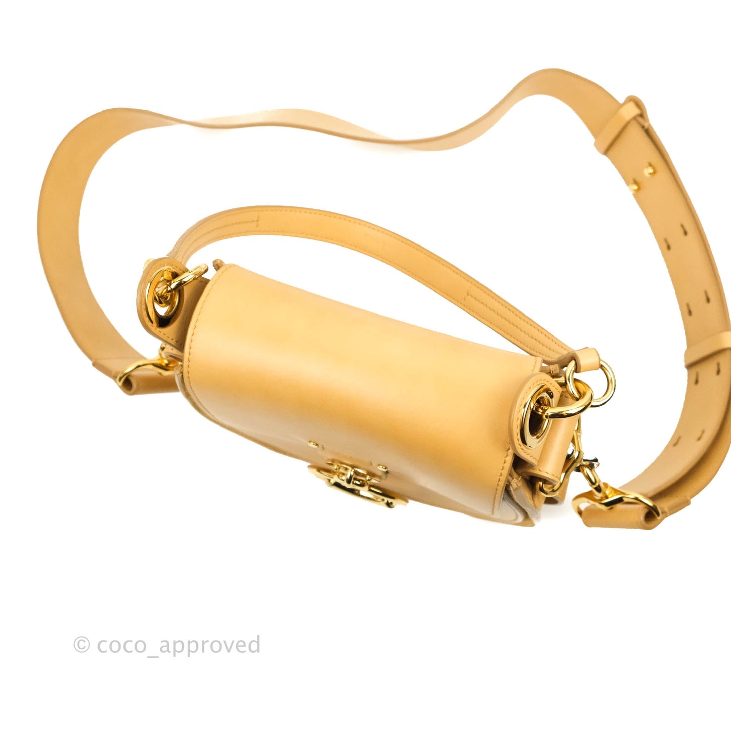 Chloé Small Tess Bag Beige Calfskin