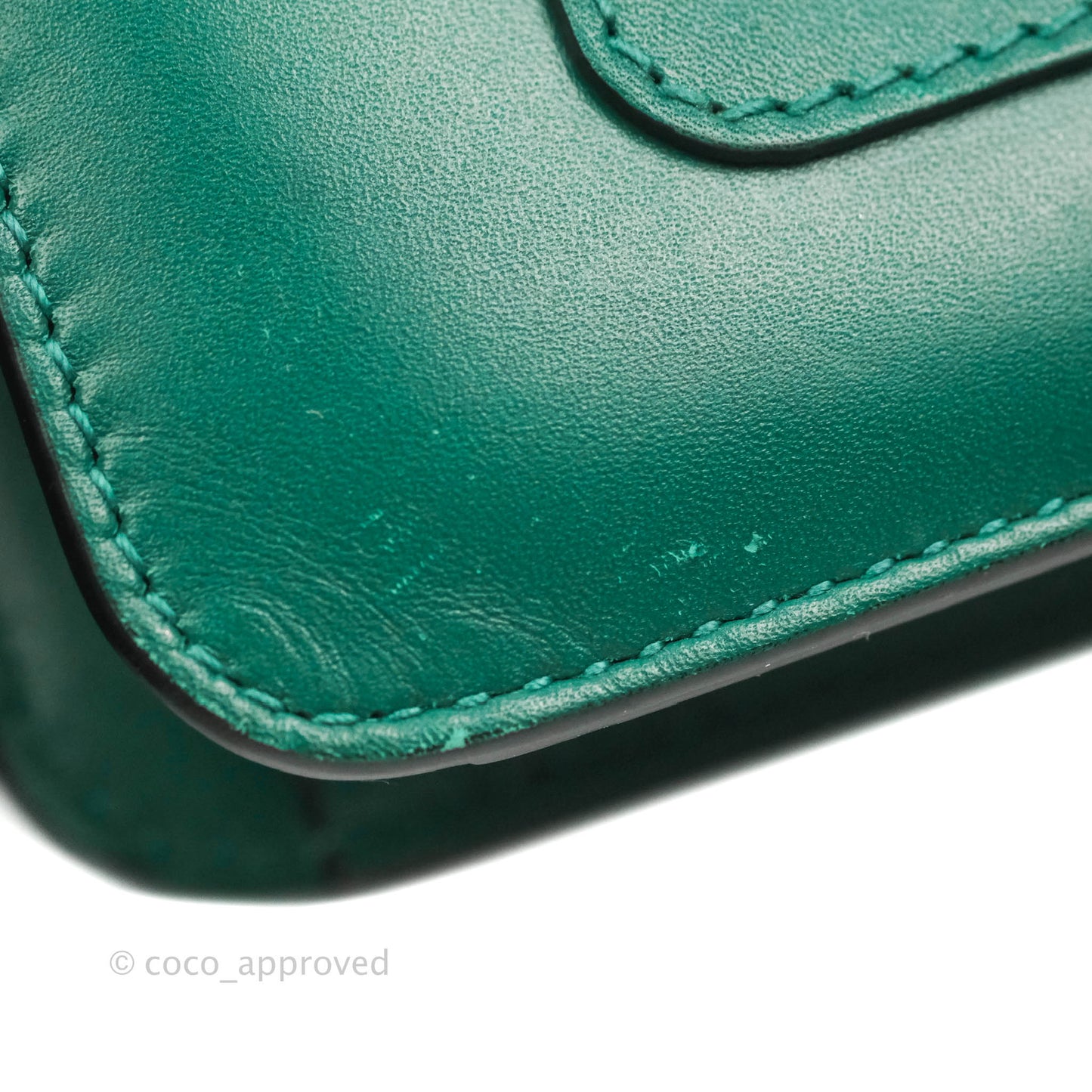 Bvlgari Serpenti Forever Small Crossbody Bag in Emerald Green Gold Hardware