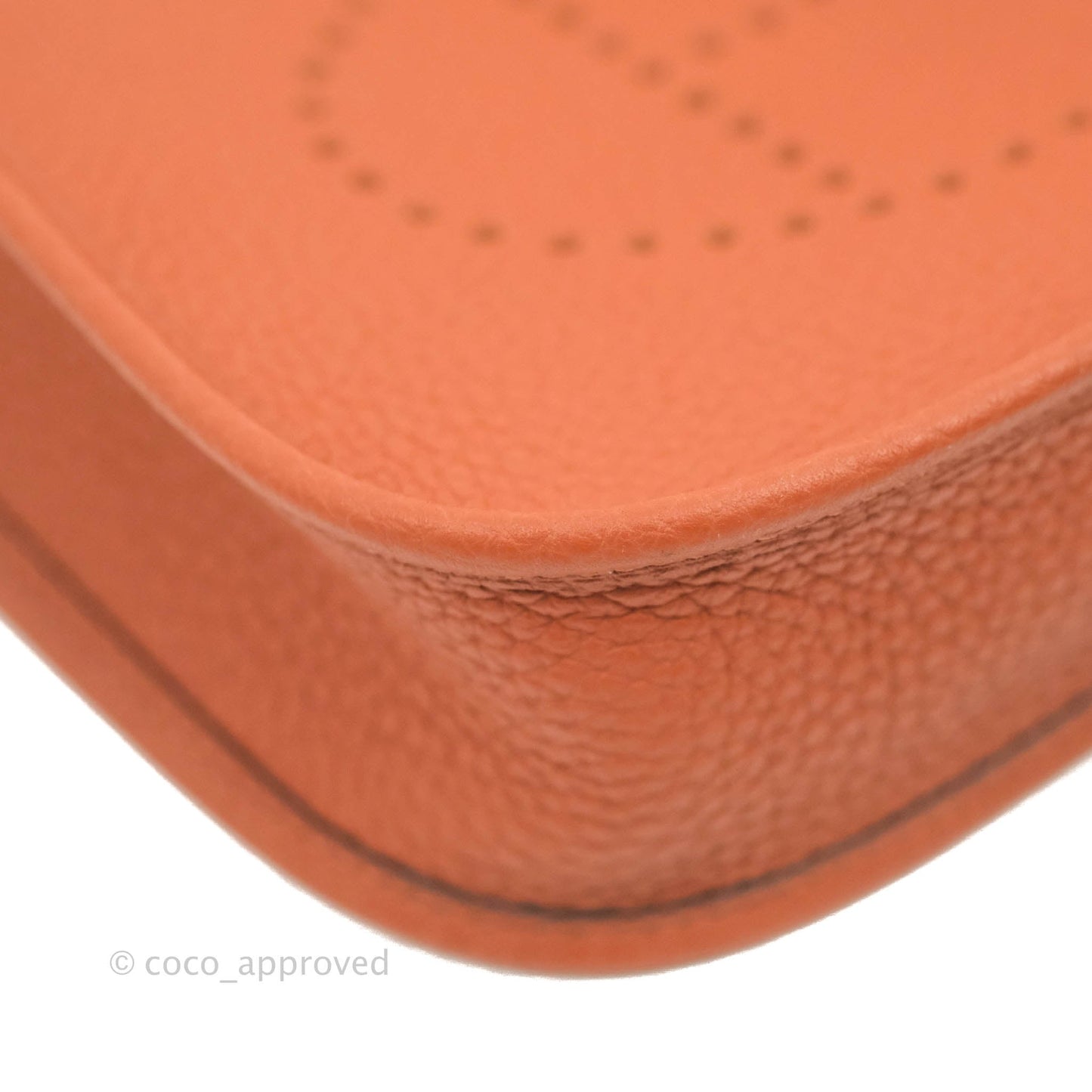Hermès Mini Evelyne 16 Brick Clemence Gold Hardware