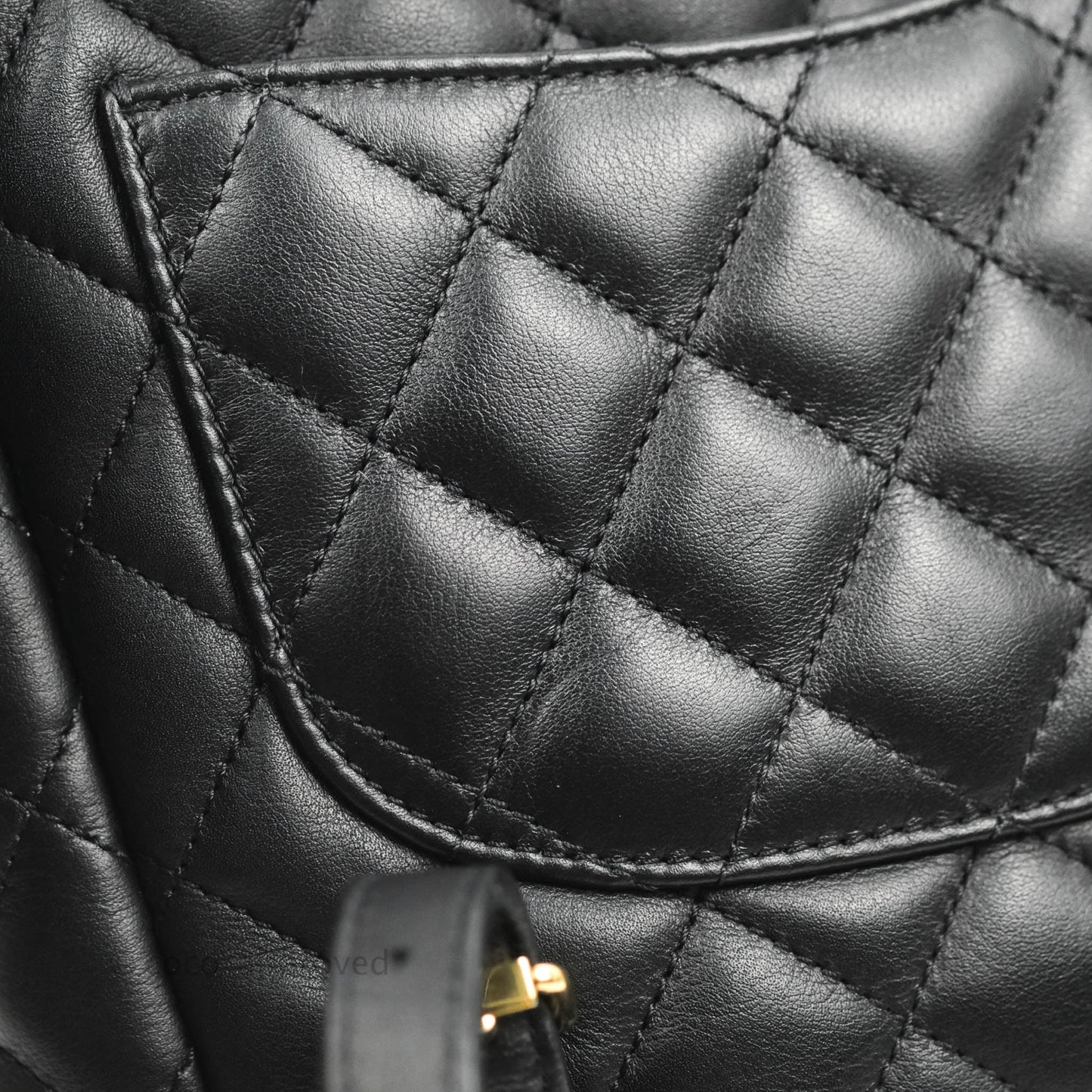 Chanel Quilted Small Urban Spirit Backpack Calfskin Black Gold Hardware