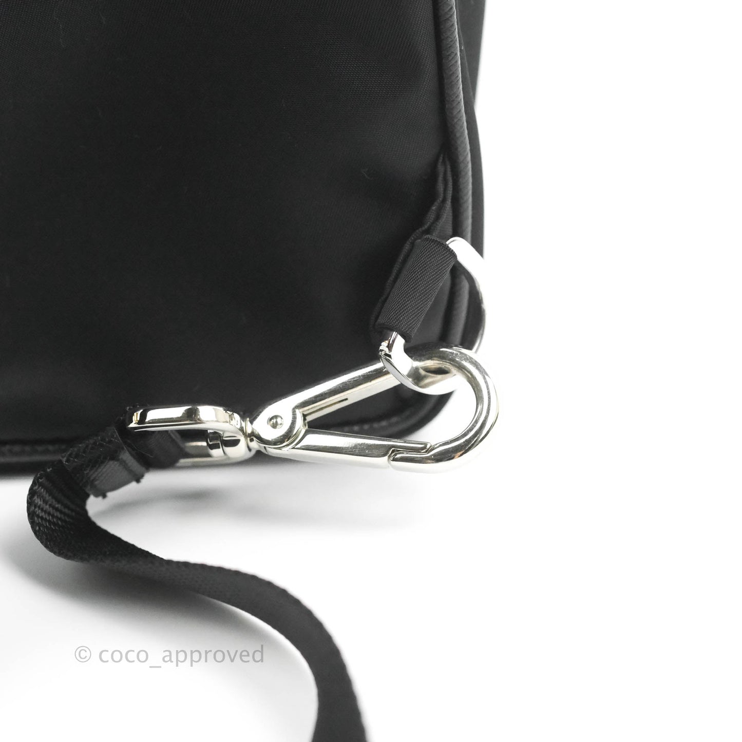 Prada 2-way Black Nylon Backpack