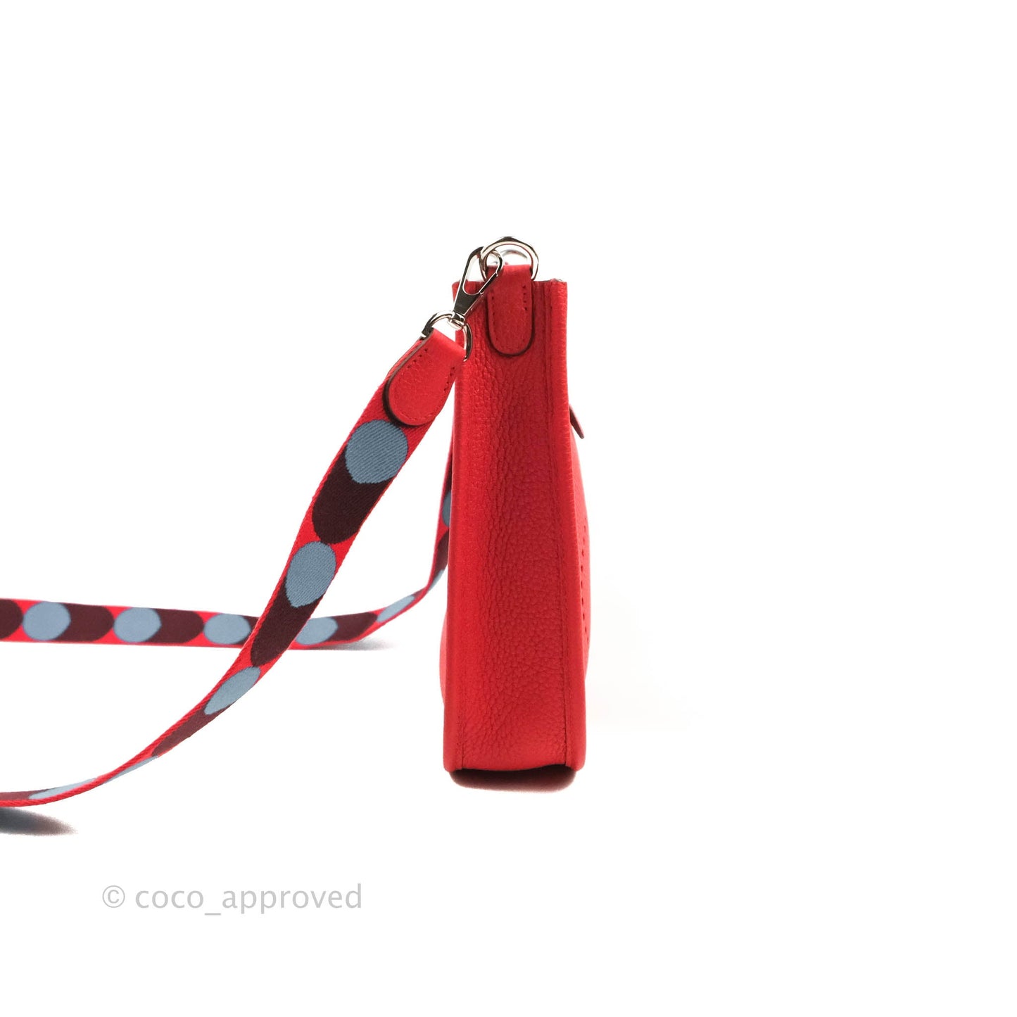 Hermès Mini Evelyne 16 Coeur/Coeu-Frid Amazone Taurillon Palladium Hardware