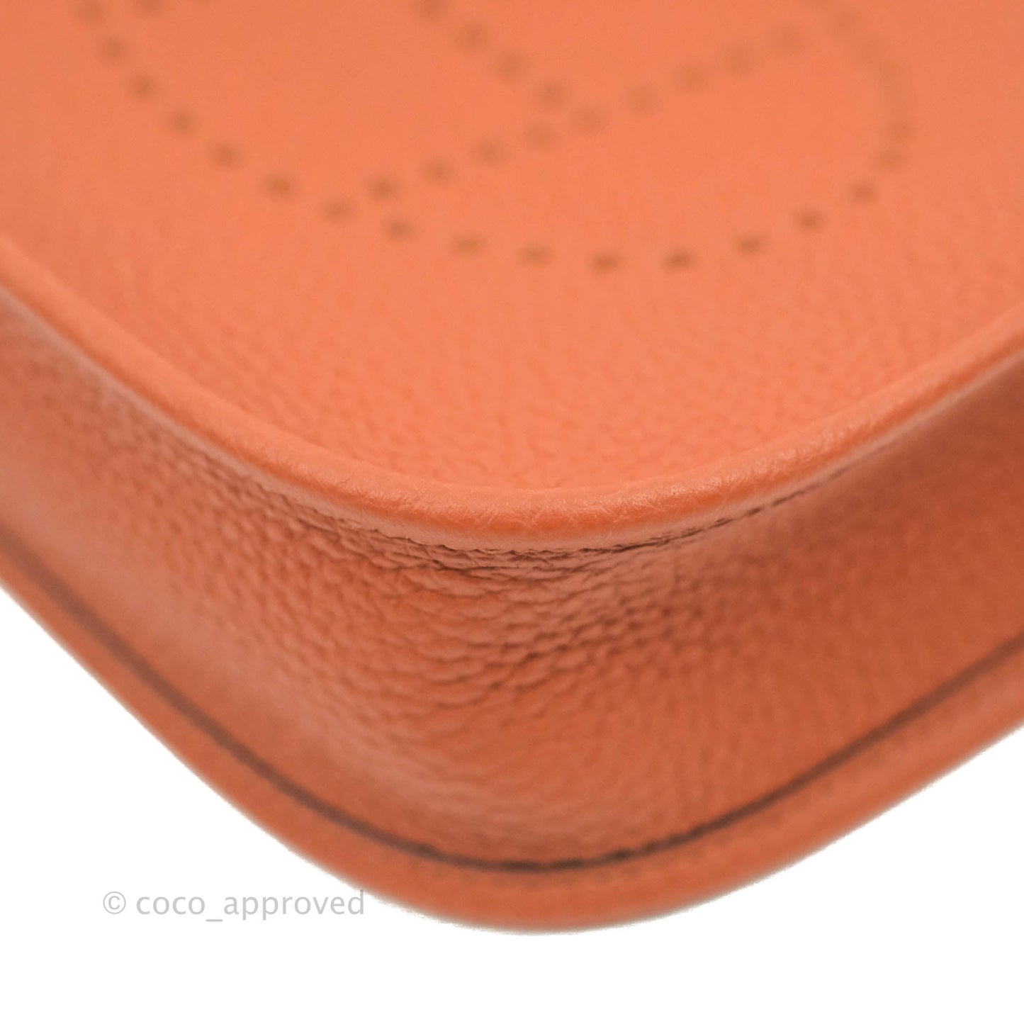 Hermès Mini Evelyne 16 Brick Clemence Gold Hardware