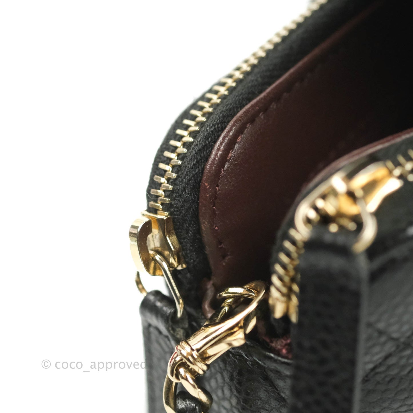 Chanel Quilted Clutch With Chain Black Caviar Gold Hardware