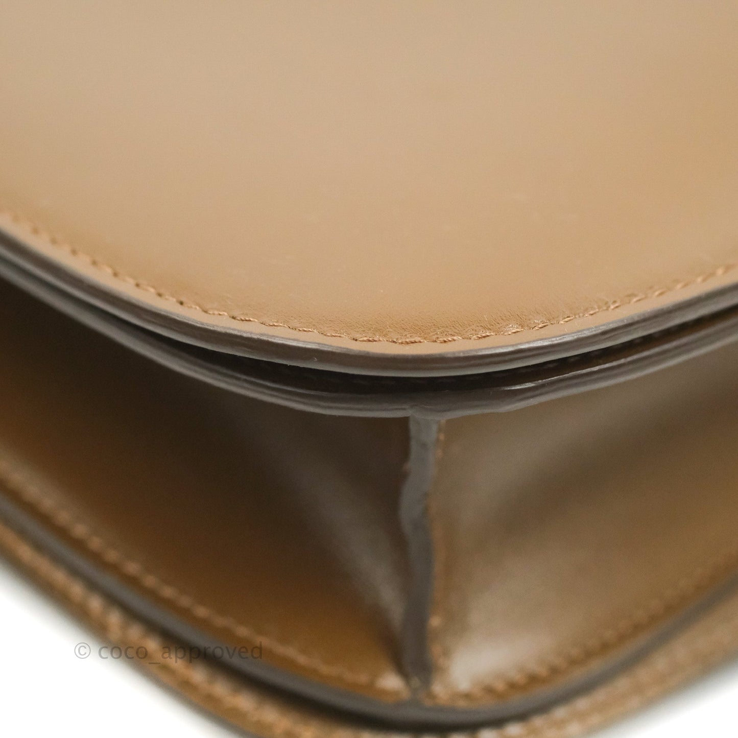 Celine Medium Classic Box Flap Caramel Calfskin