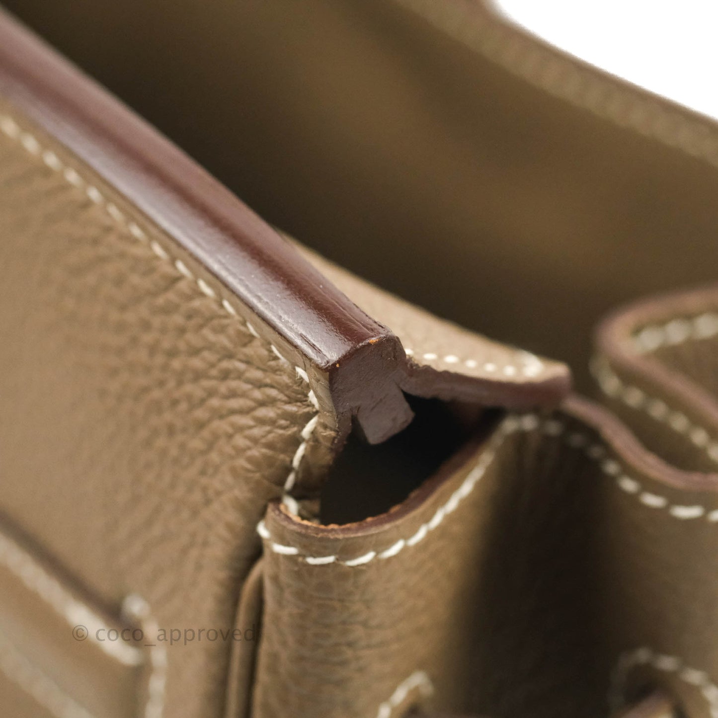 Hermès Birkin 30 Etoupe Togo Palladium Hardware