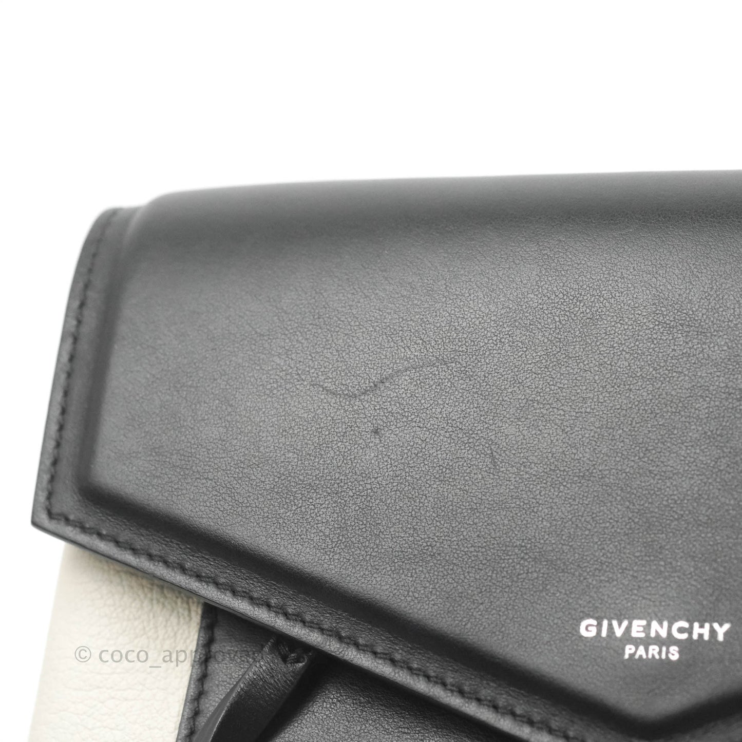 Givenchy Duetto Black and White Shoulder Bag