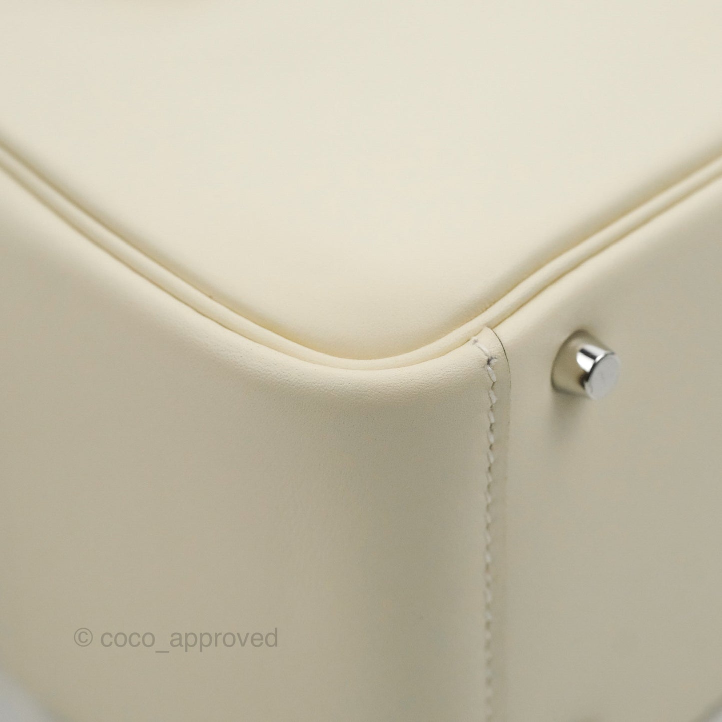 Hermès Mini Lindy 20 Nata I2 Sesame 2S Swift Palladium Hardware