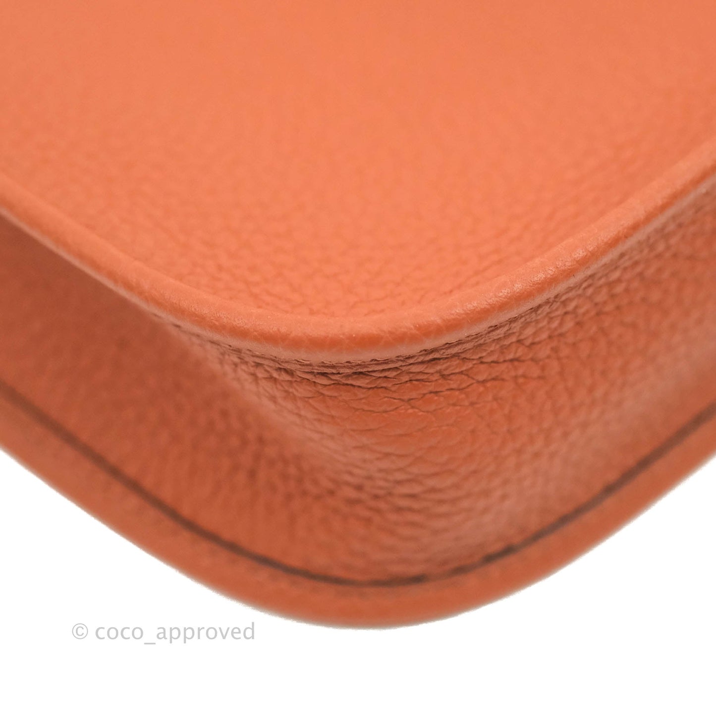 Hermès Mini Evelyne 16 Brick Clemence Gold Hardware
