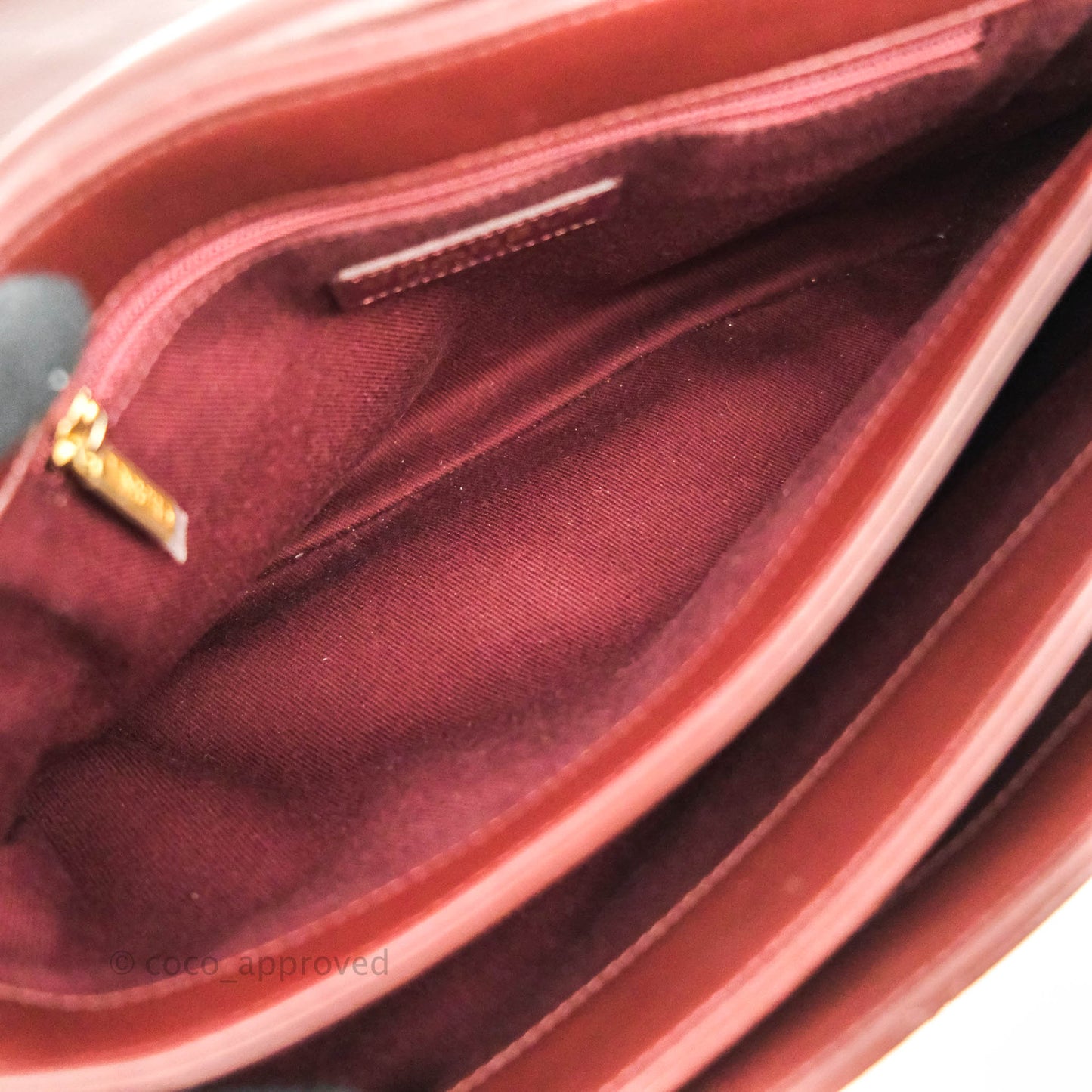 Chanel Quilted Jumbo Soft Elegance Flap Bordeaux Calfskin Aged Gold Hardware