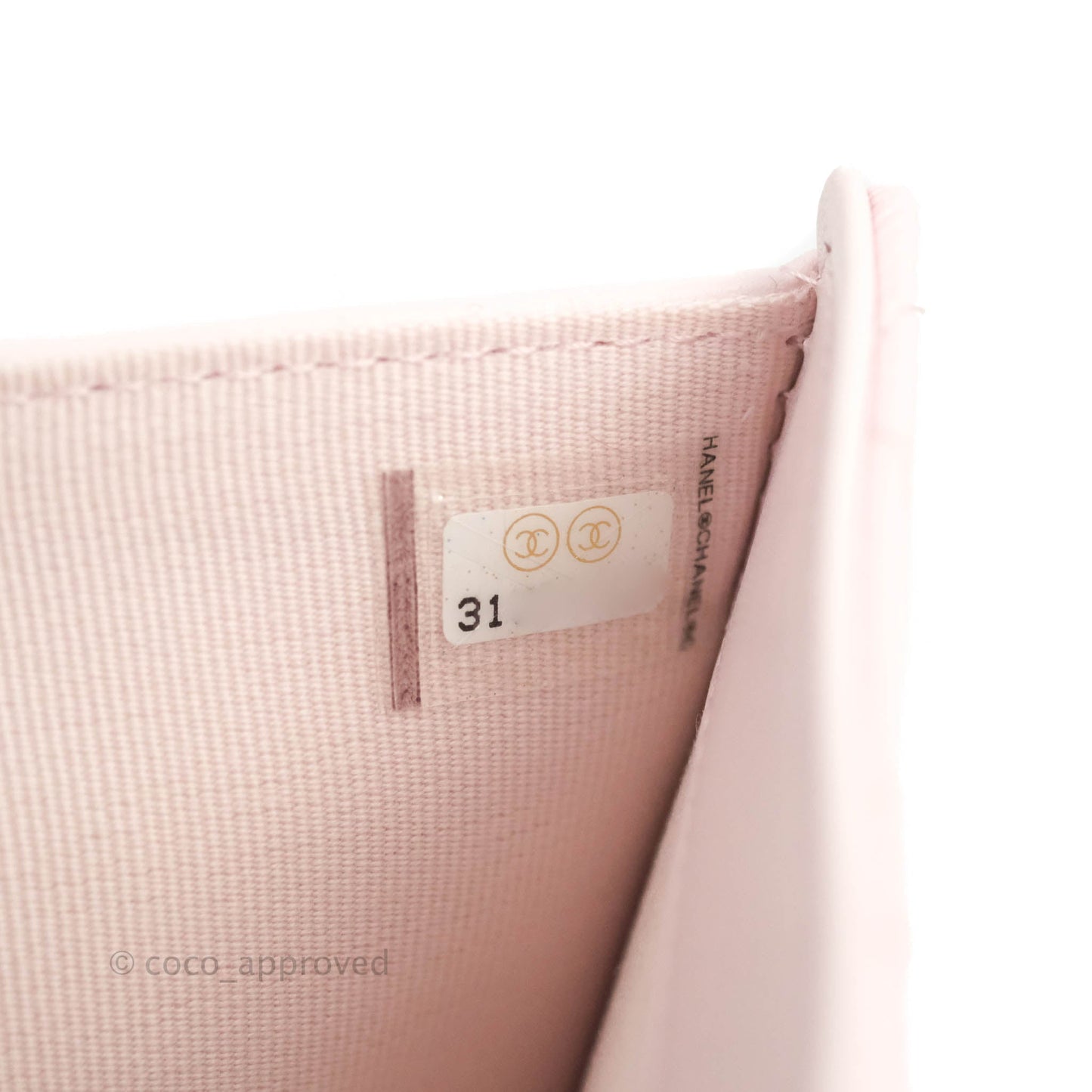 Chanel Quilted Medium Flap Wallet Pink Caviar Gold Hardware