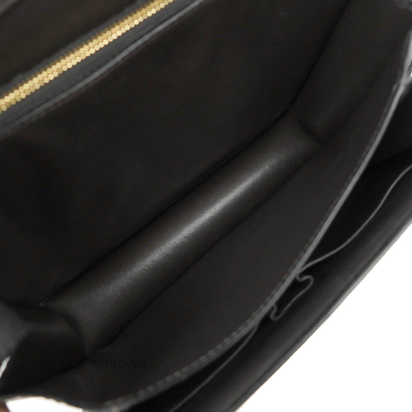 Celine Medium Classic Box Flap Grey Liege Calfskin