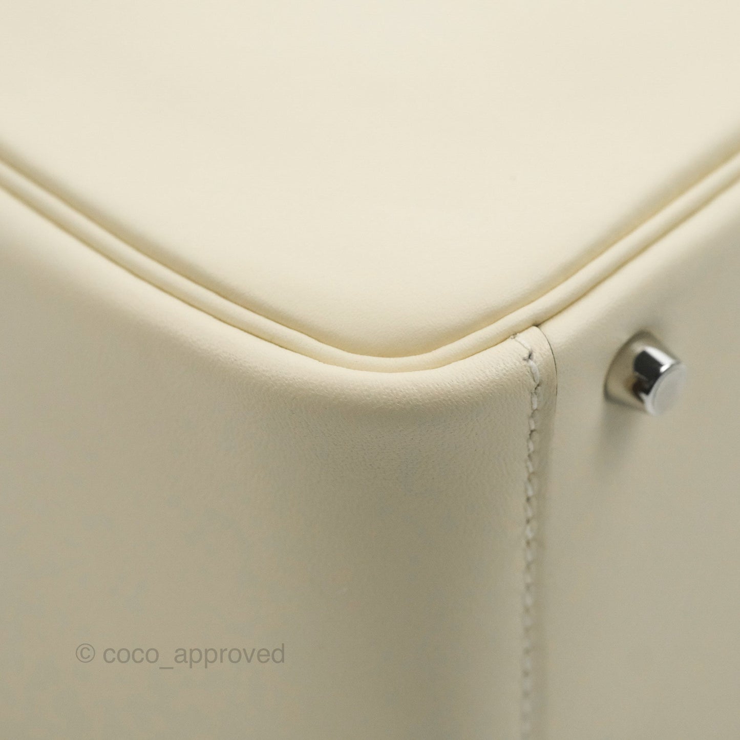 Hermès Mini Lindy 20 Nata I2 Sesame 2S Swift Palladium Hardware