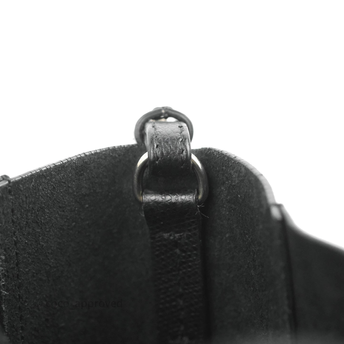 Celine Small Vertical Cabas Tote Grained Calfskin Black Silver Hardware