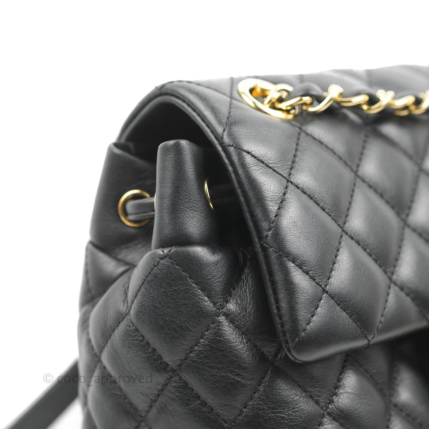 Chanel Quilted Small Urban Spirit Backpack Calfskin Black Gold Hardware