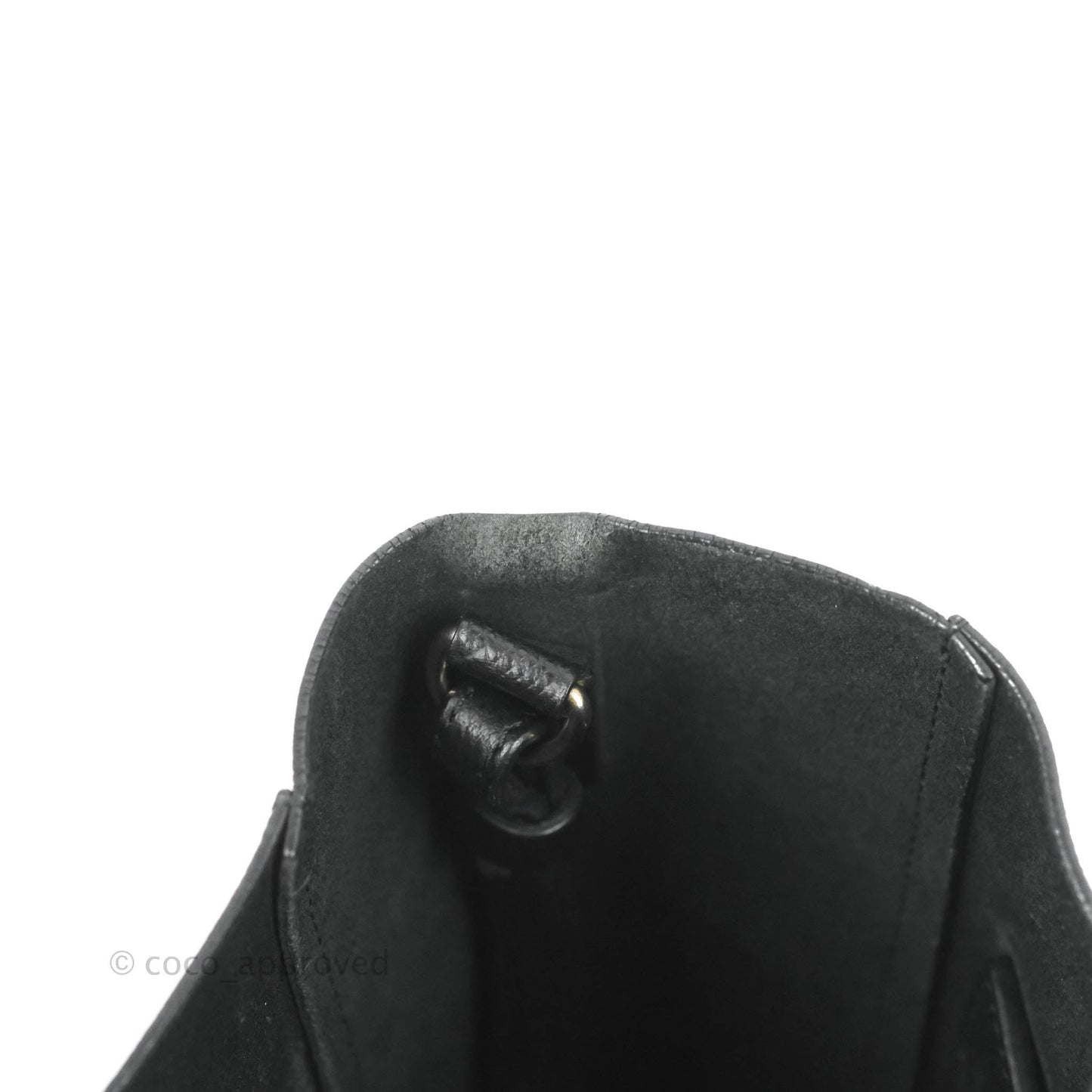 Celine Small Vertical Cabas Tote Grained Calfskin Black Silver Hardware