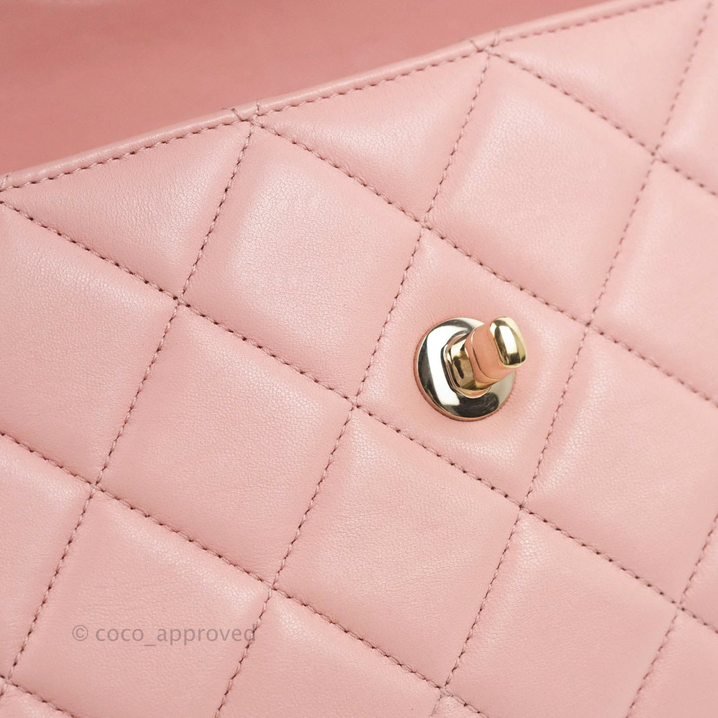 Chanel Small Trendy CC Pink Lambskin Gold Hardware