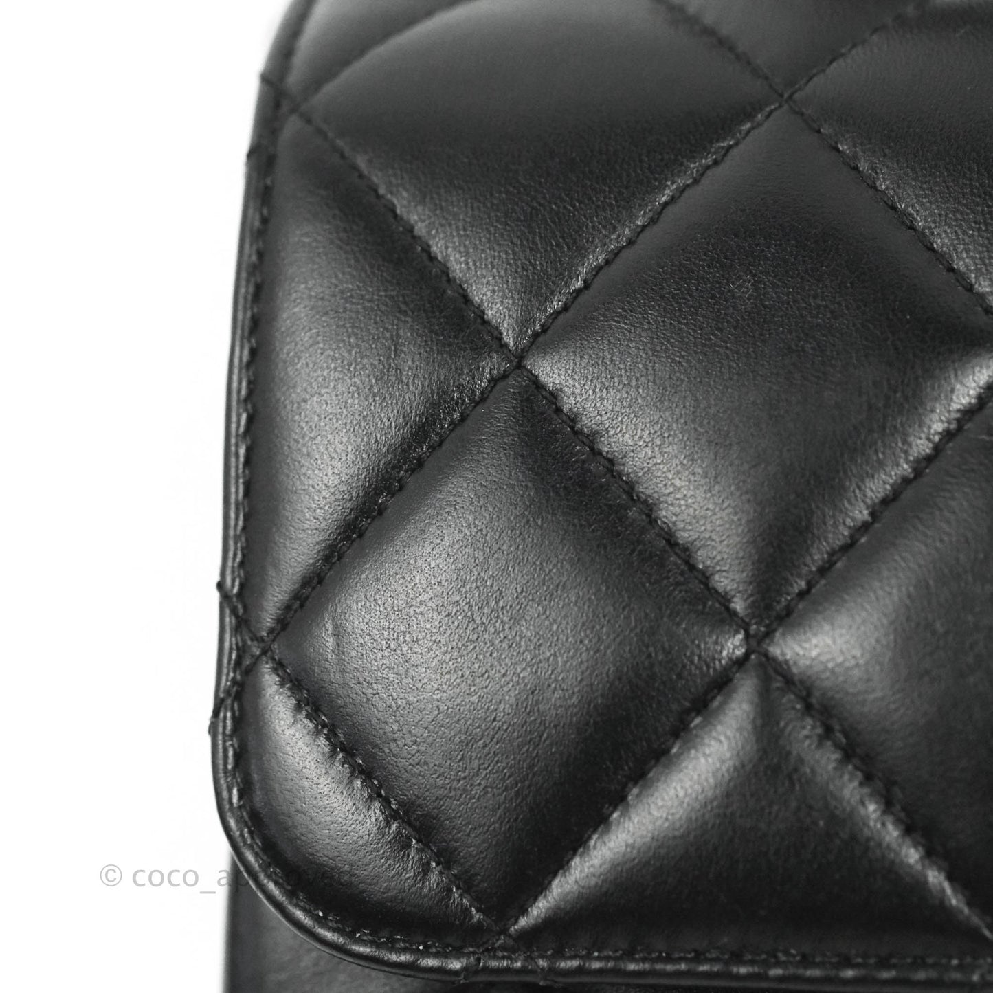 Chanel Small Trendy CC Black Lambskin Gold Hardware
