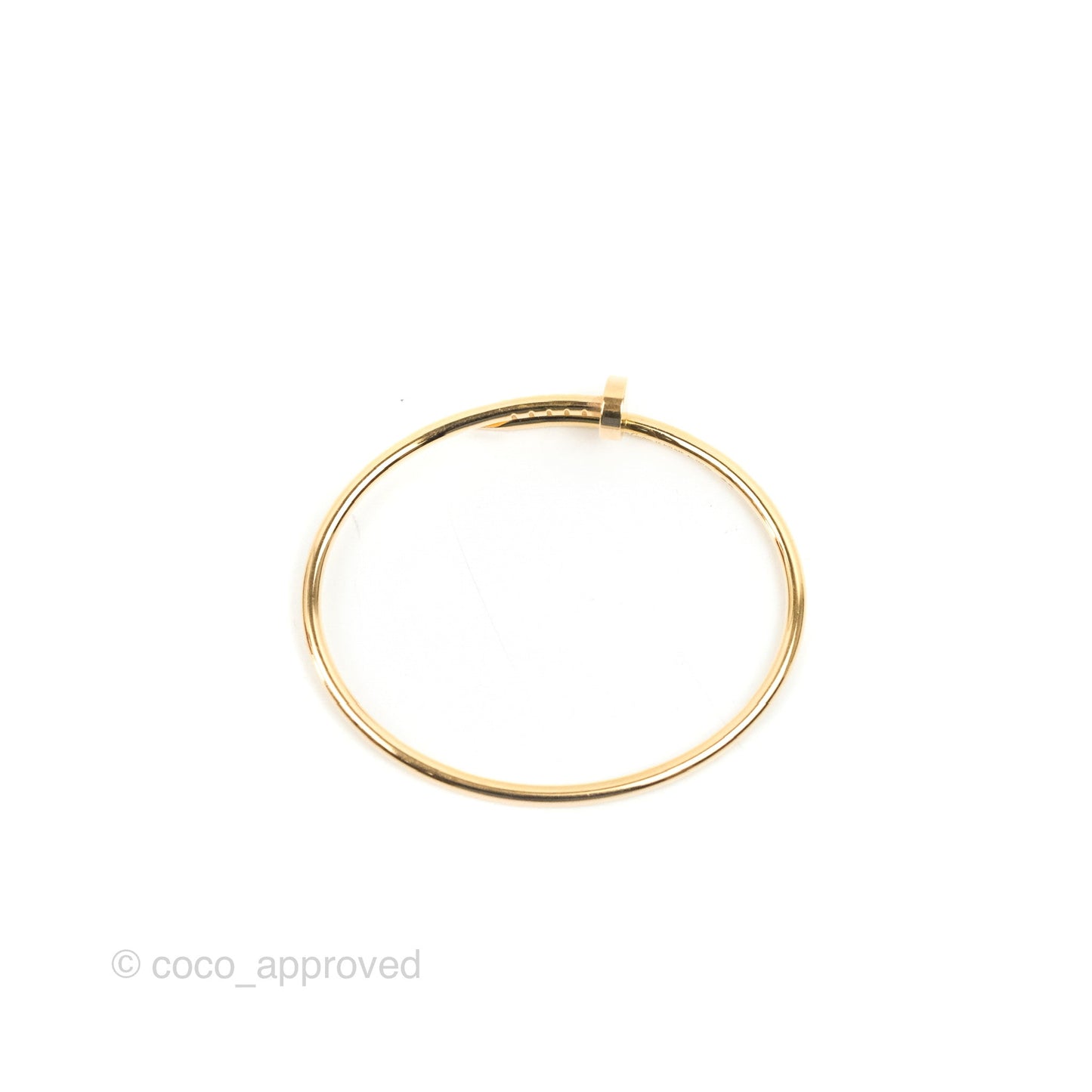 Cartier Small Juste Un Clou Bracelet Yellow Gold