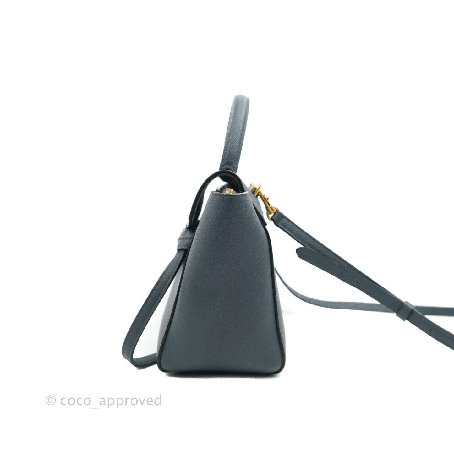 Celine Nano Belt Bag Amazone Grained Calfskin Gold Hardware