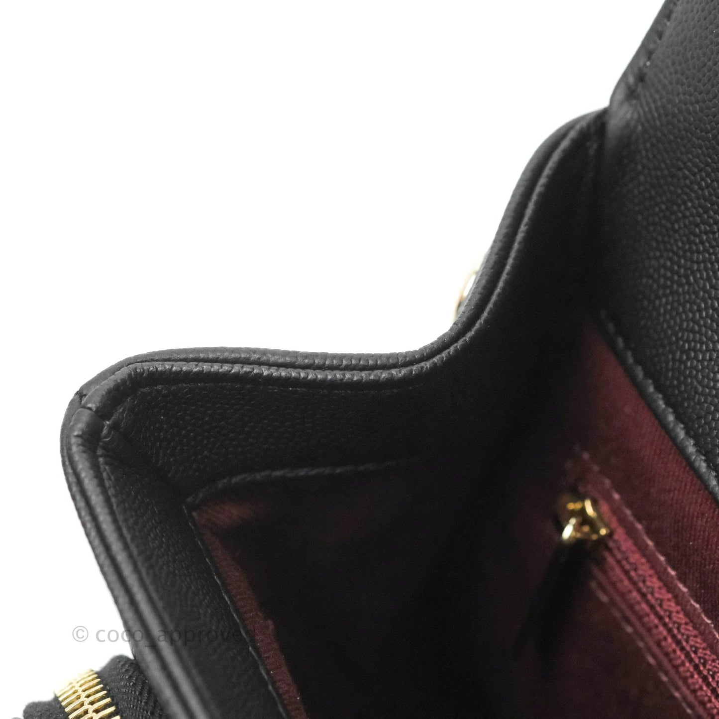 Chanel Quilted Medium Business Affinity Flap Black Caviar Gold Hardware