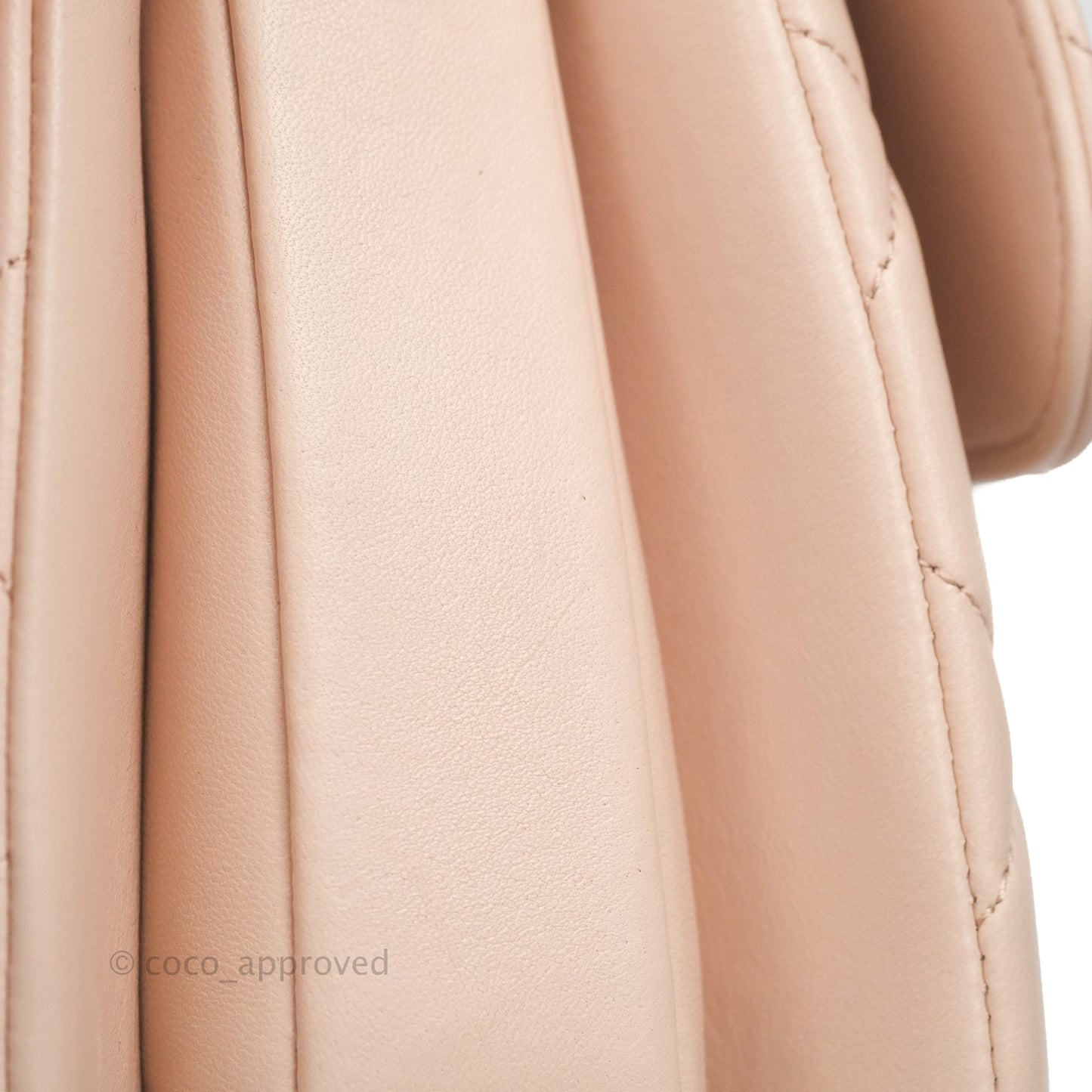 Chanel Small Trendy CC Light Pink Lambskin Gold Hardware