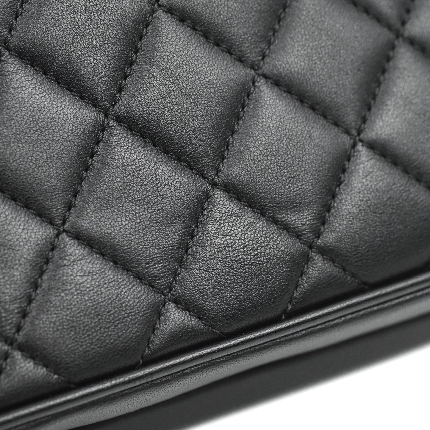 Chanel Quilted Small Citizen Chic Flap Black Lambskin Gold Hardware