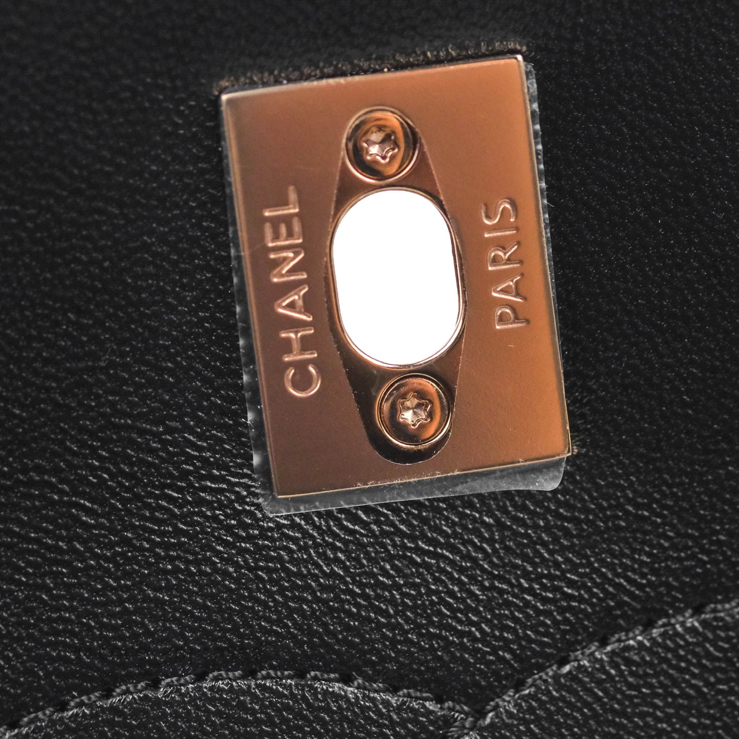 Chanel Trendy CC Small Black Lambskin Rose Gold Hardware