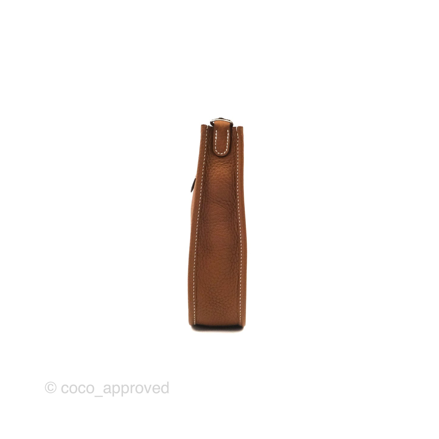 Hermès Mini Evelyne 16 Gold Clemence Palladium Hardware