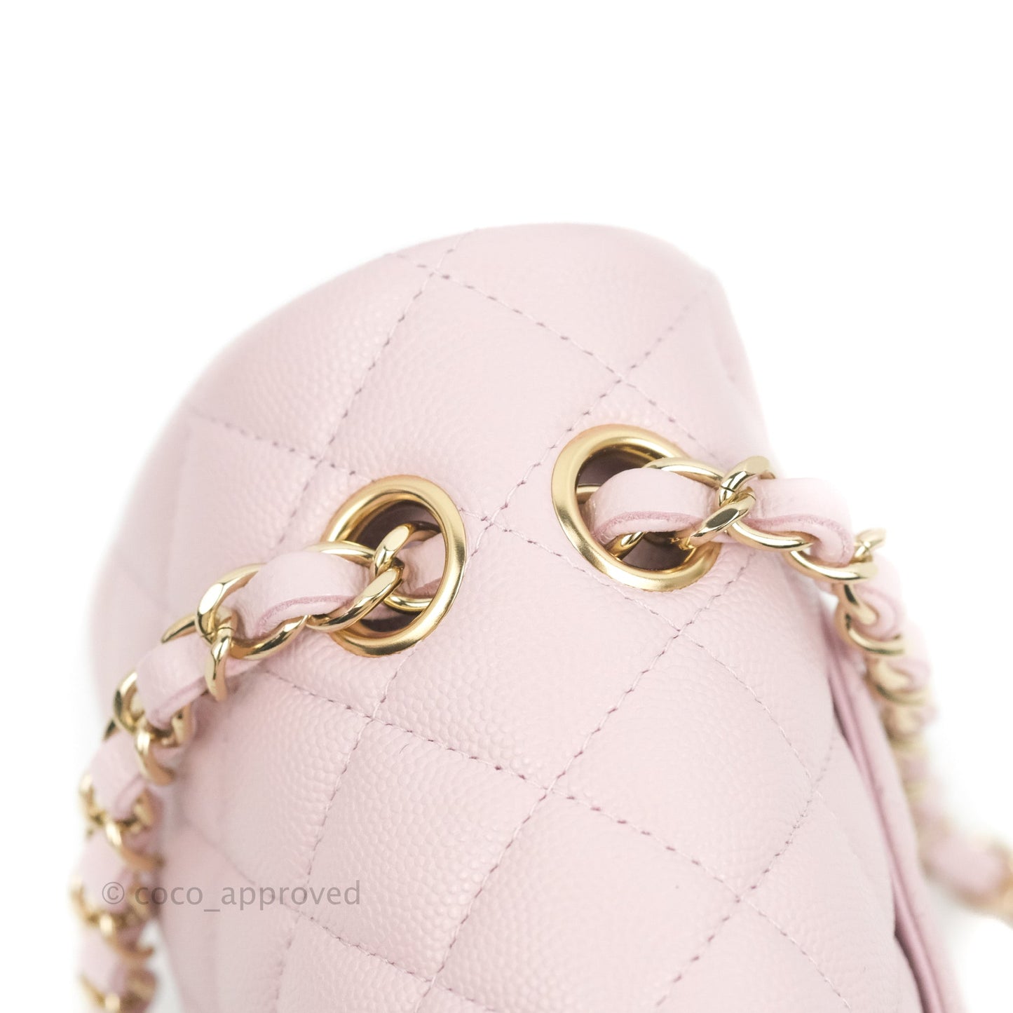 Chanel Classic Small S/M Flap Pink Caviar Gold Hardware