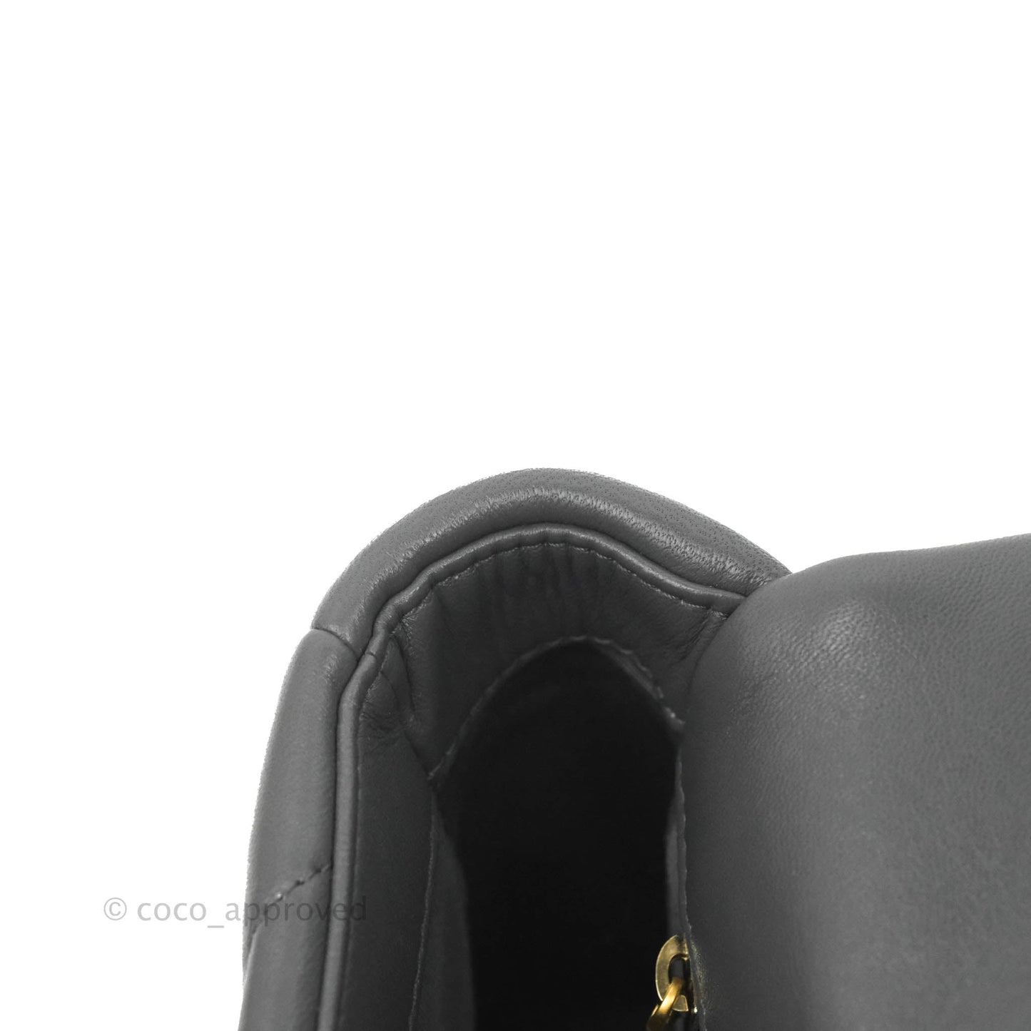 Chanel 19 Small Dark Grey Mixed Hardware